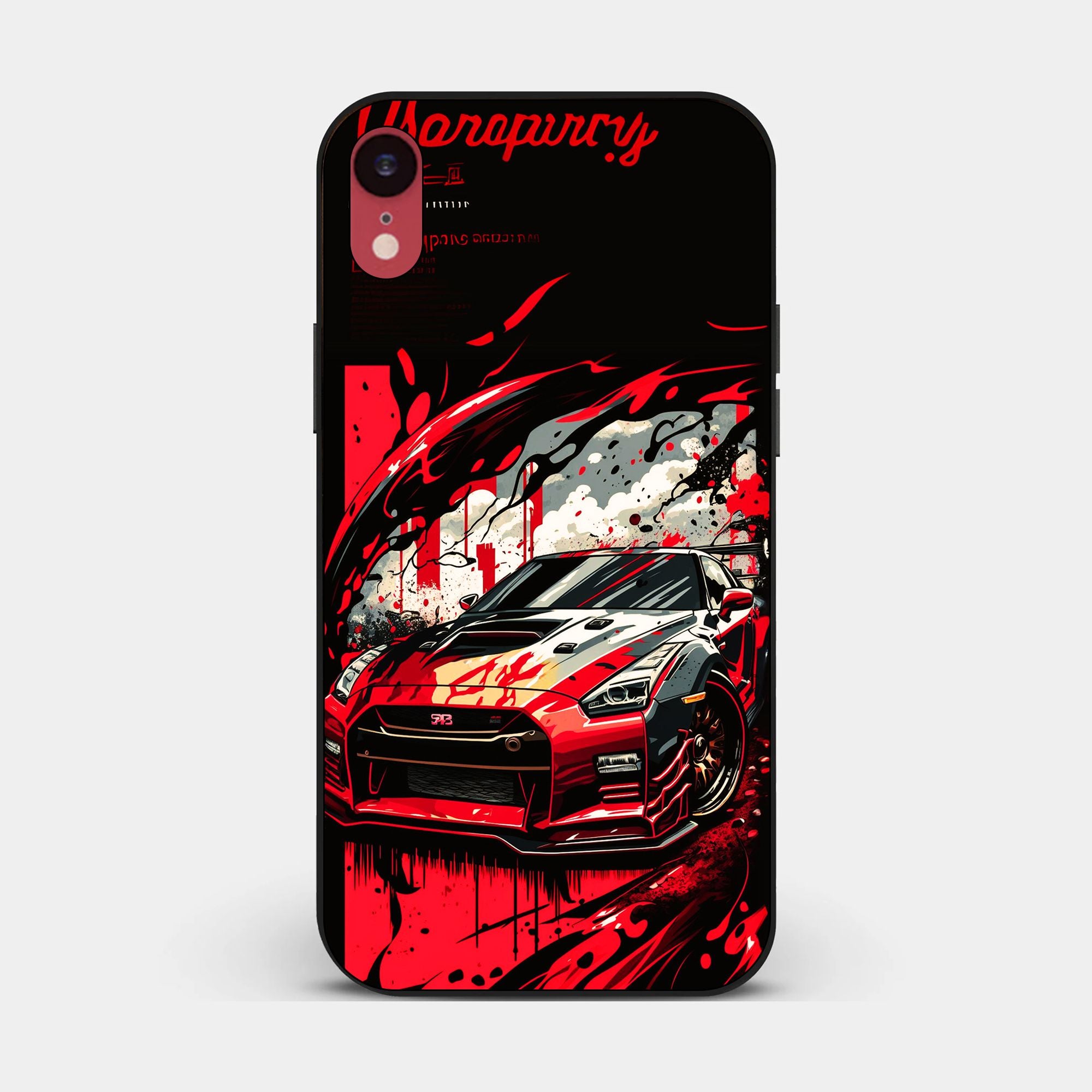 iPhone XR - Design 023 - Premium Glossy Phone Case