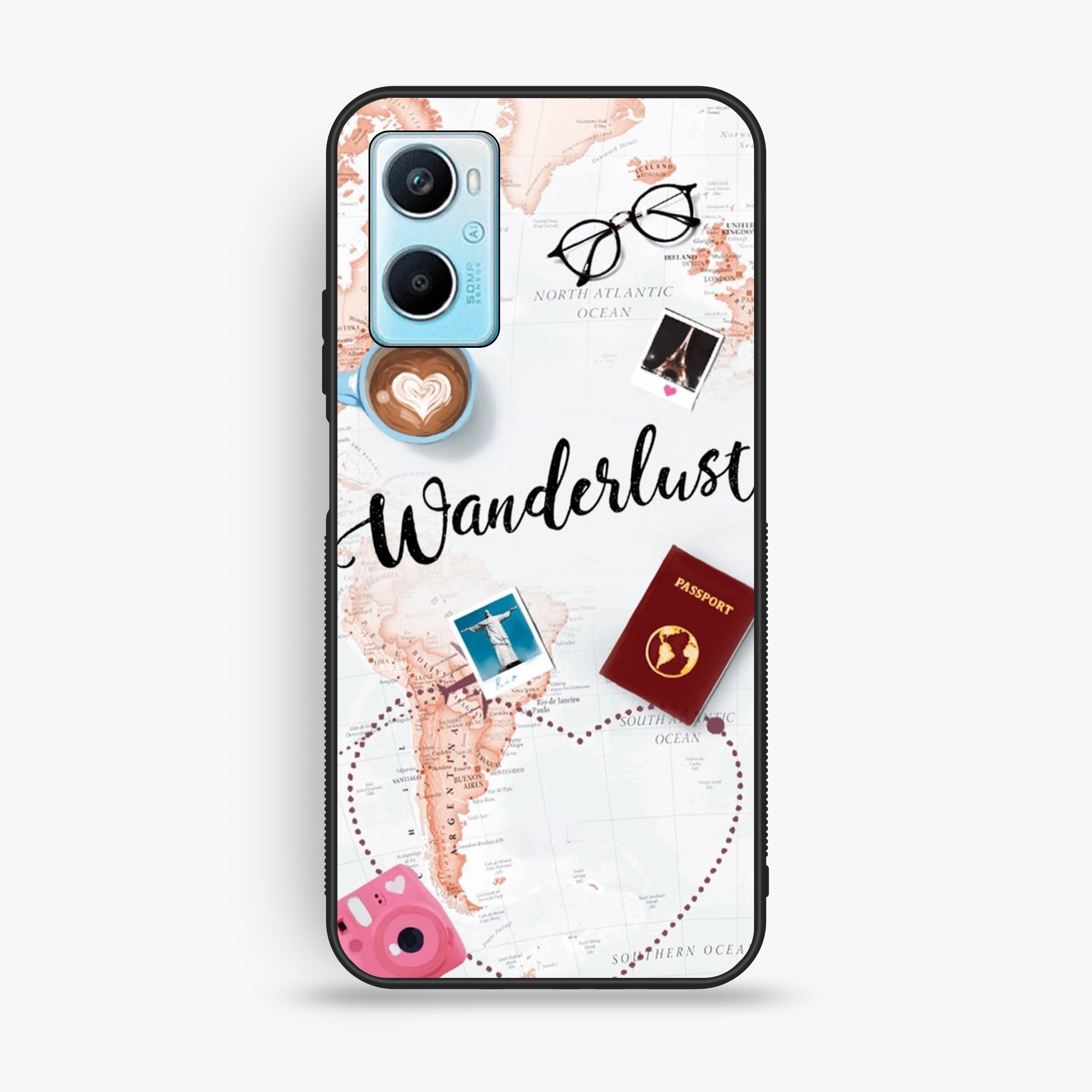 0ppo A96 Design Design 005 Premium Glossy Phone Case