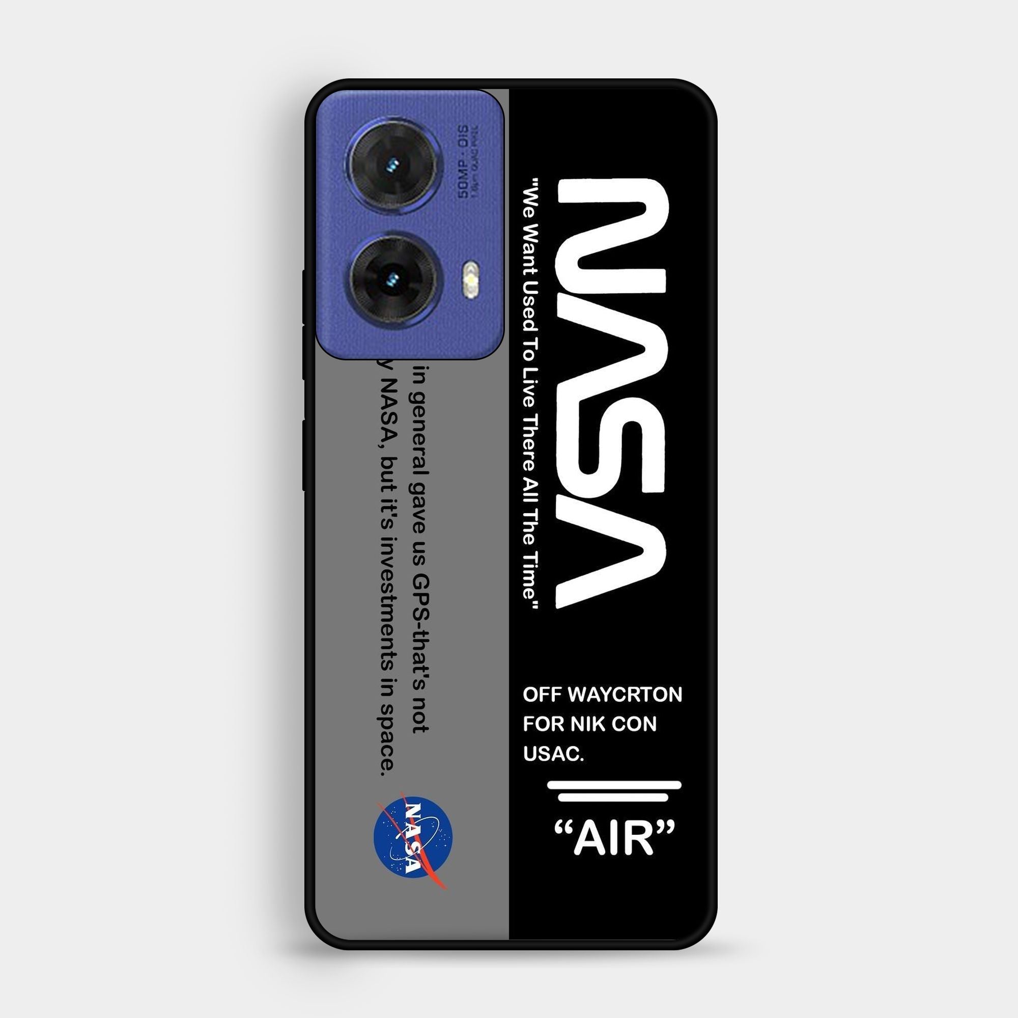 Motorola Moto G85 - The Nasa Logo And - Premium Glossy Phone Case