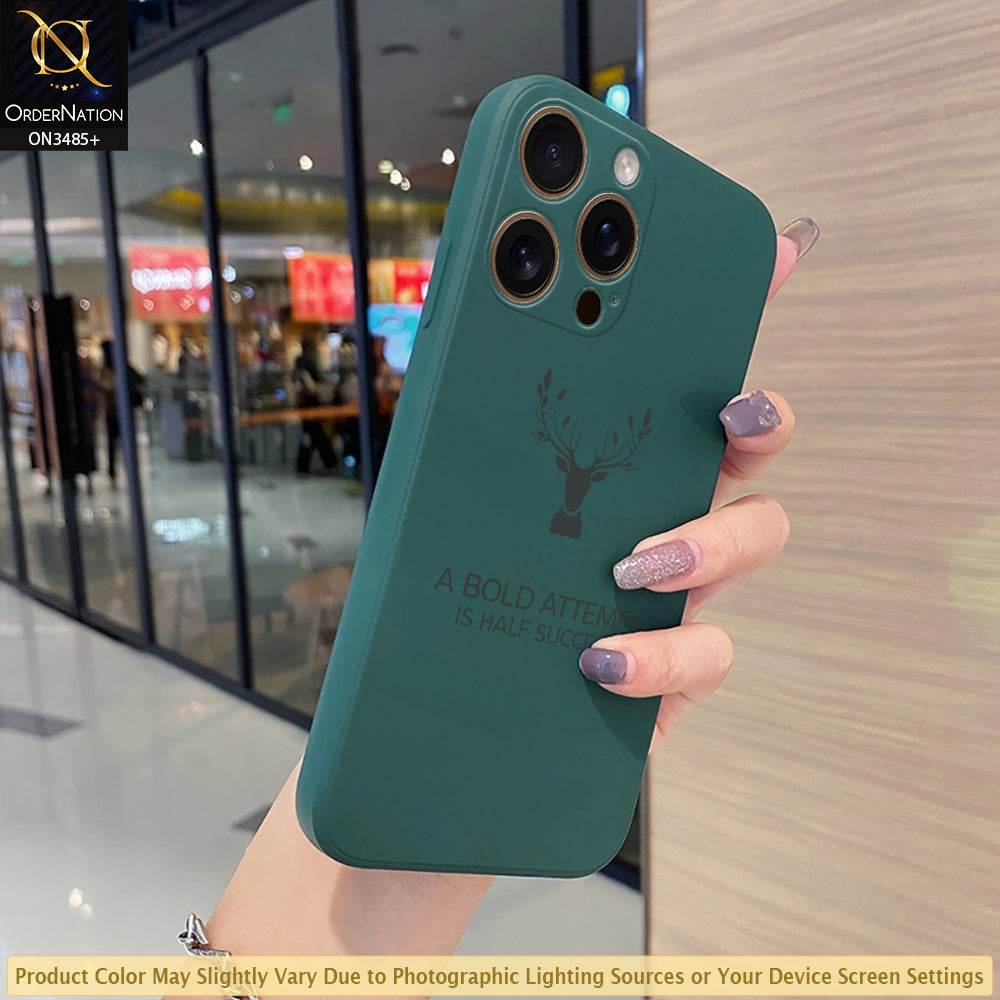iPhone 16 Pro Max Cover - ONation Bold Series - HQ Liquid Silicone Elegant Colors Camera Protection Soft Case - Futurestore.pk