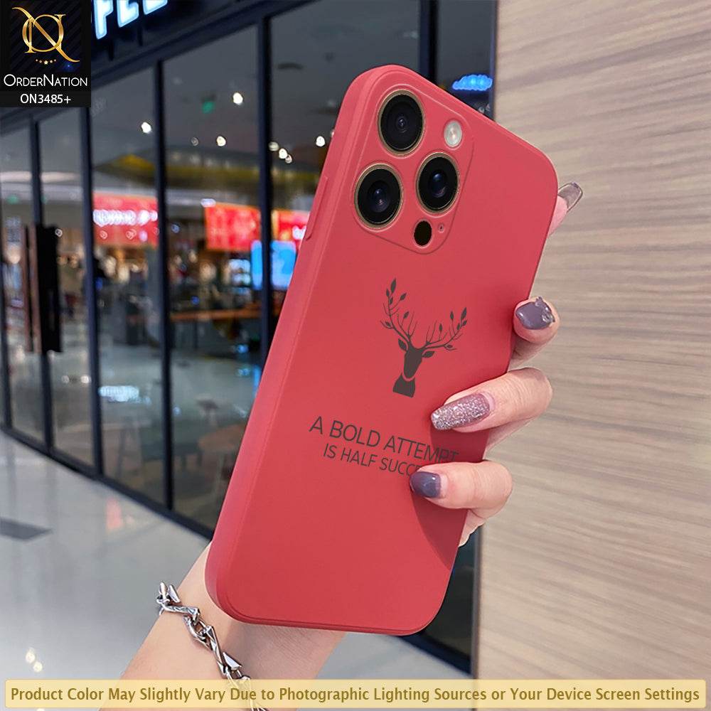 iPhone 16 Pro Max Cover - ONation Bold Series - HQ Liquid Silicone Elegant Colors Camera Protection Soft Case - Futurestore.pk
