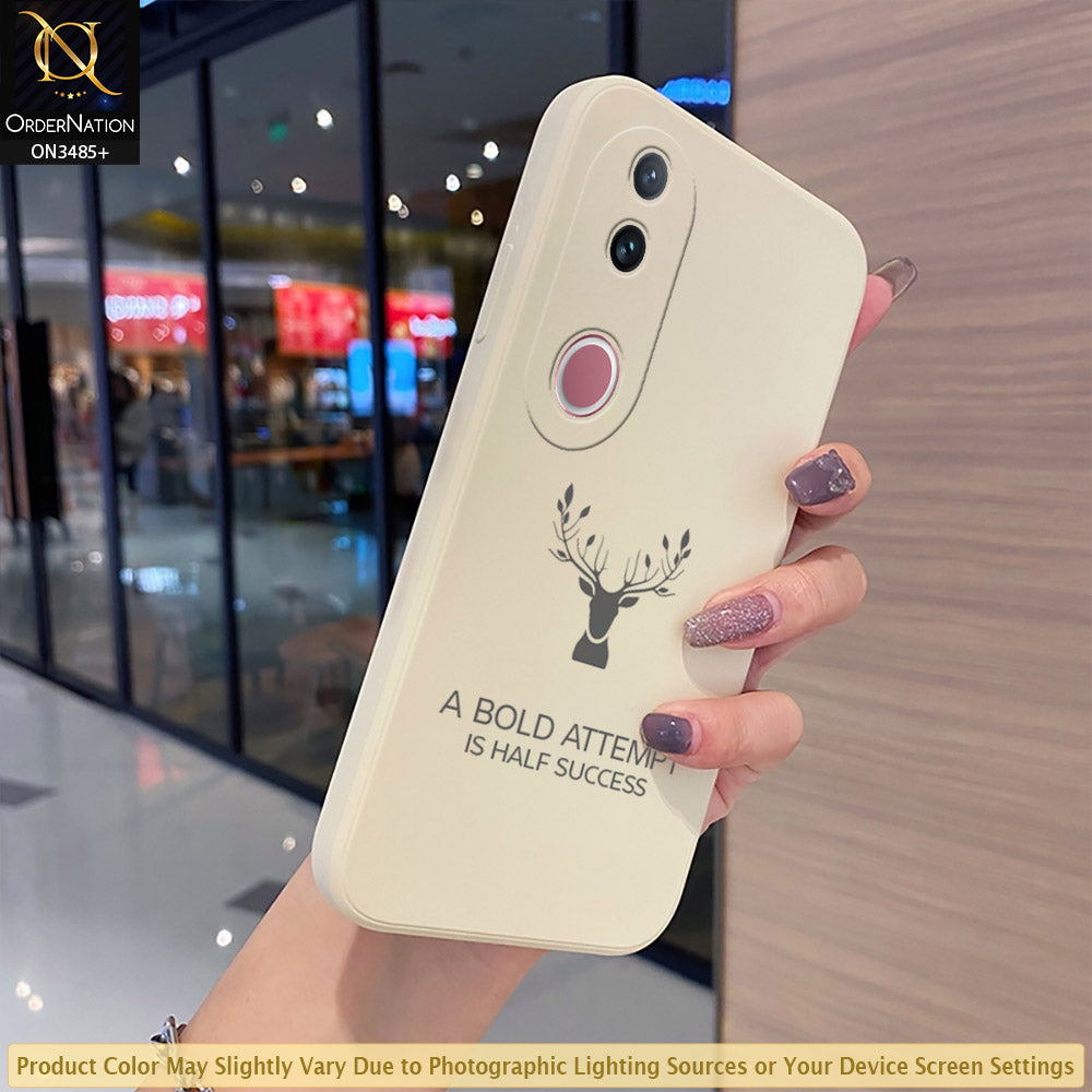 Vivo V50 Cover - ONation Bold Series - HQ Liquid Silicone Elegant Colors Camera Protection Soft Case