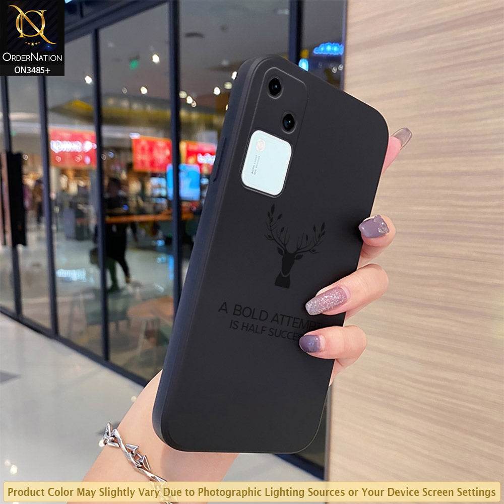 Vivo V30 Cover - ONation Bold Series - HQ Liquid Silicone Elegant Colors Camera Protection Soft Case - Futurestore.pk