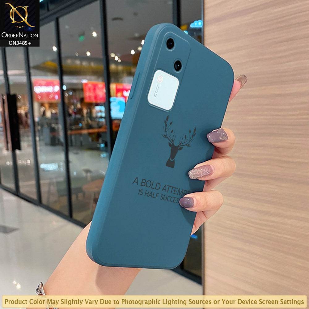 Vivo V30 Cover - ONation Bold Series - HQ Liquid Silicone Elegant Colors Camera Protection Soft Case - Futurestore.pk