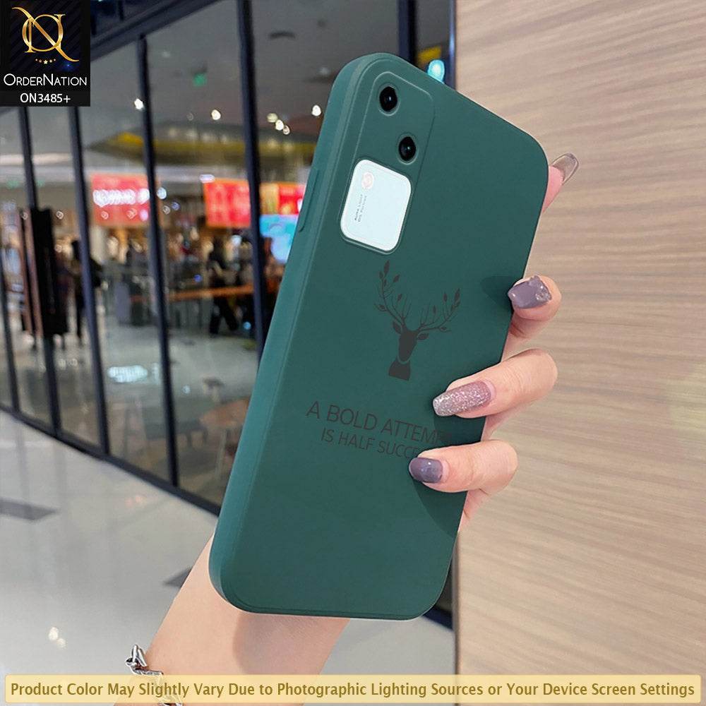 Vivo V30 Cover - ONation Bold Series - HQ Liquid Silicone Elegant Colors Camera Protection Soft Case - Futurestore.pk