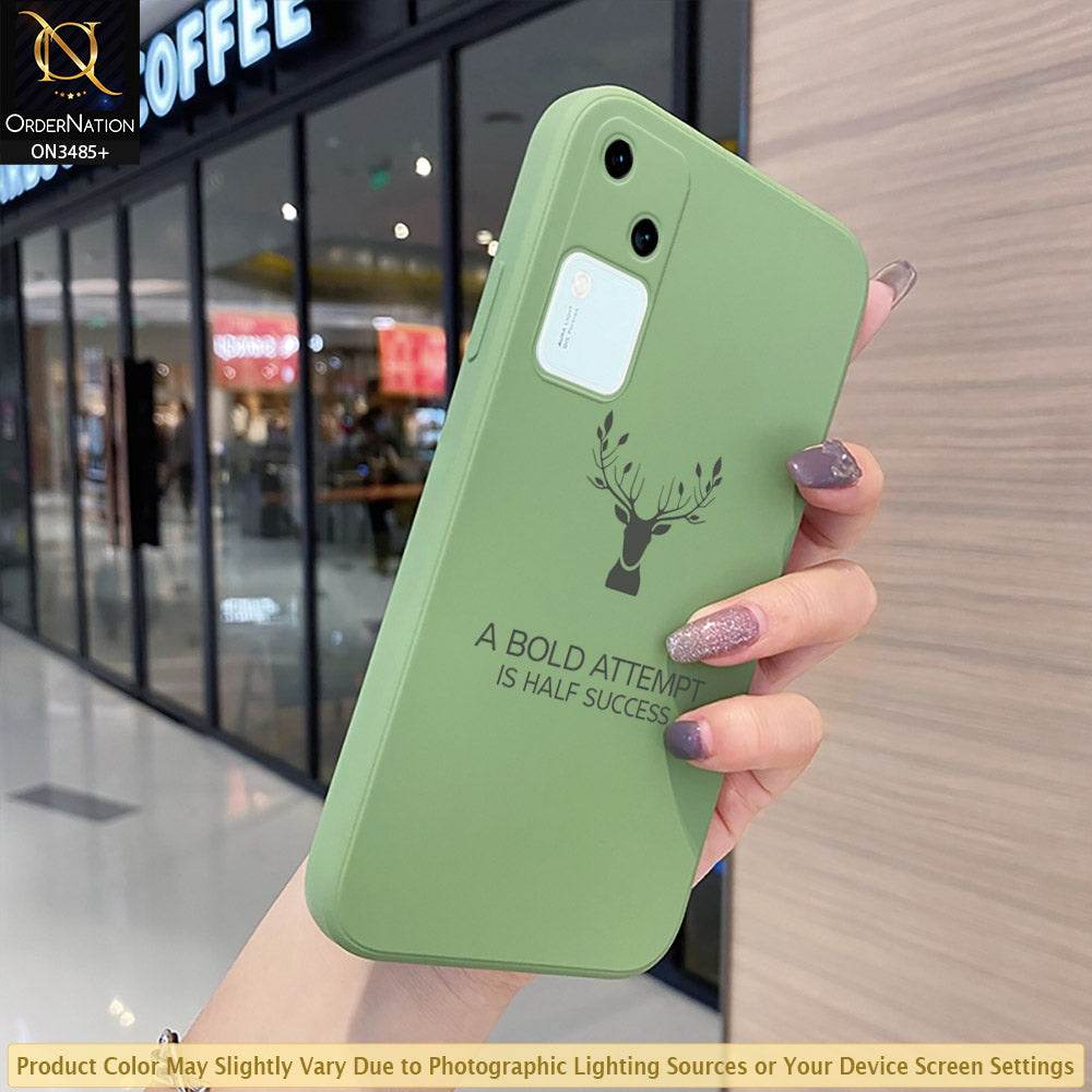 Vivo V30 Cover - ONation Bold Series - HQ Liquid Silicone Elegant Colors Camera Protection Soft Case - Futurestore.pk