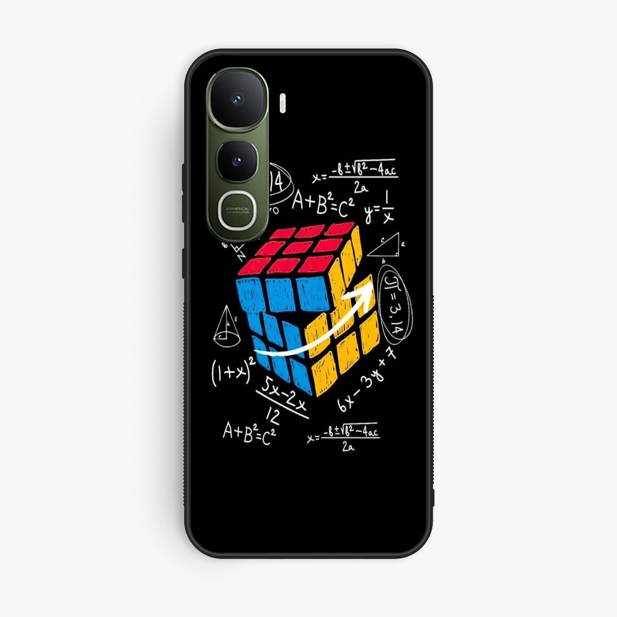 Vivo Y400 - A Black Shirt With Rub - Premium Glossy Phone Case