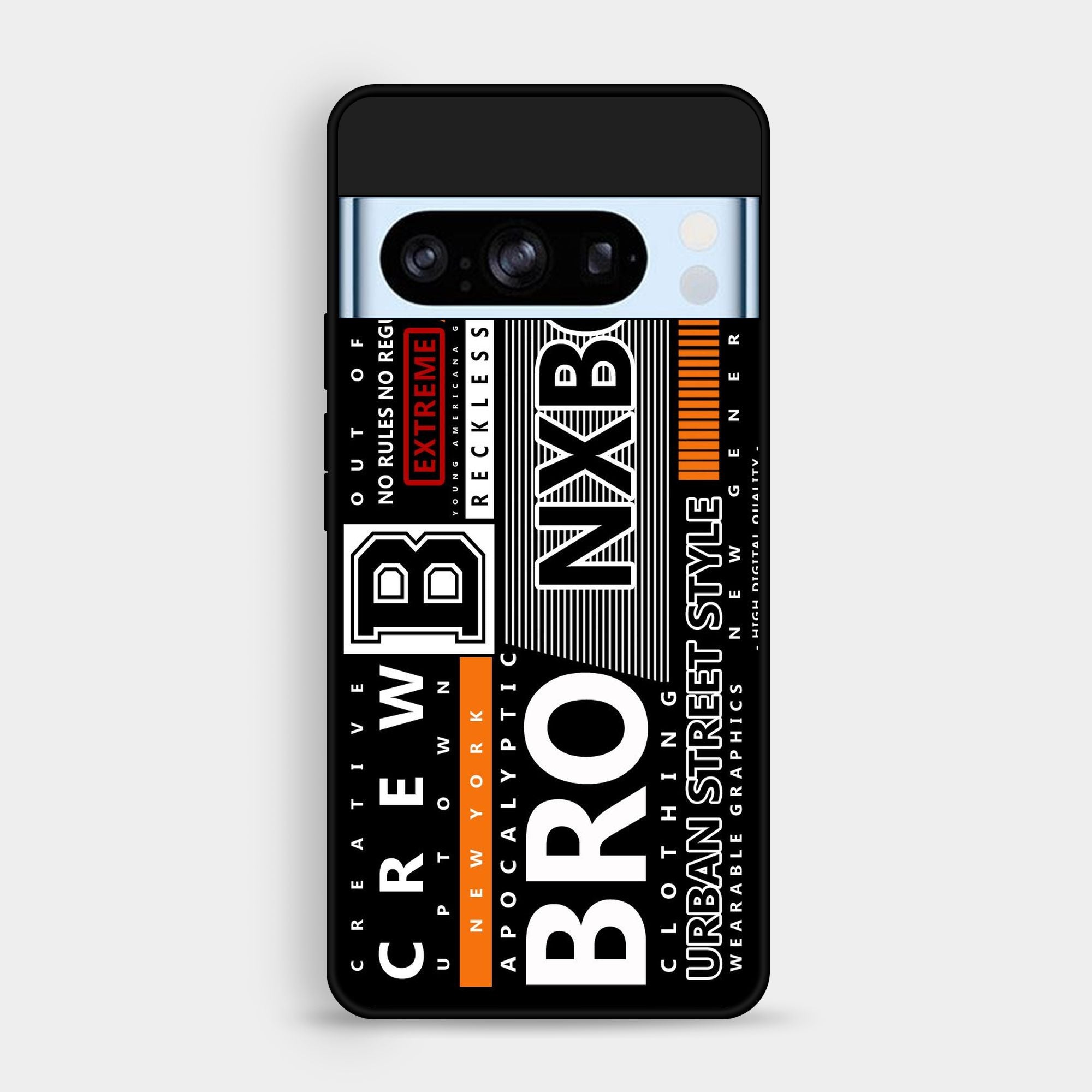 Google Pixel 8 Pro - A Black And White Logo - Premium Glossy Phone Case