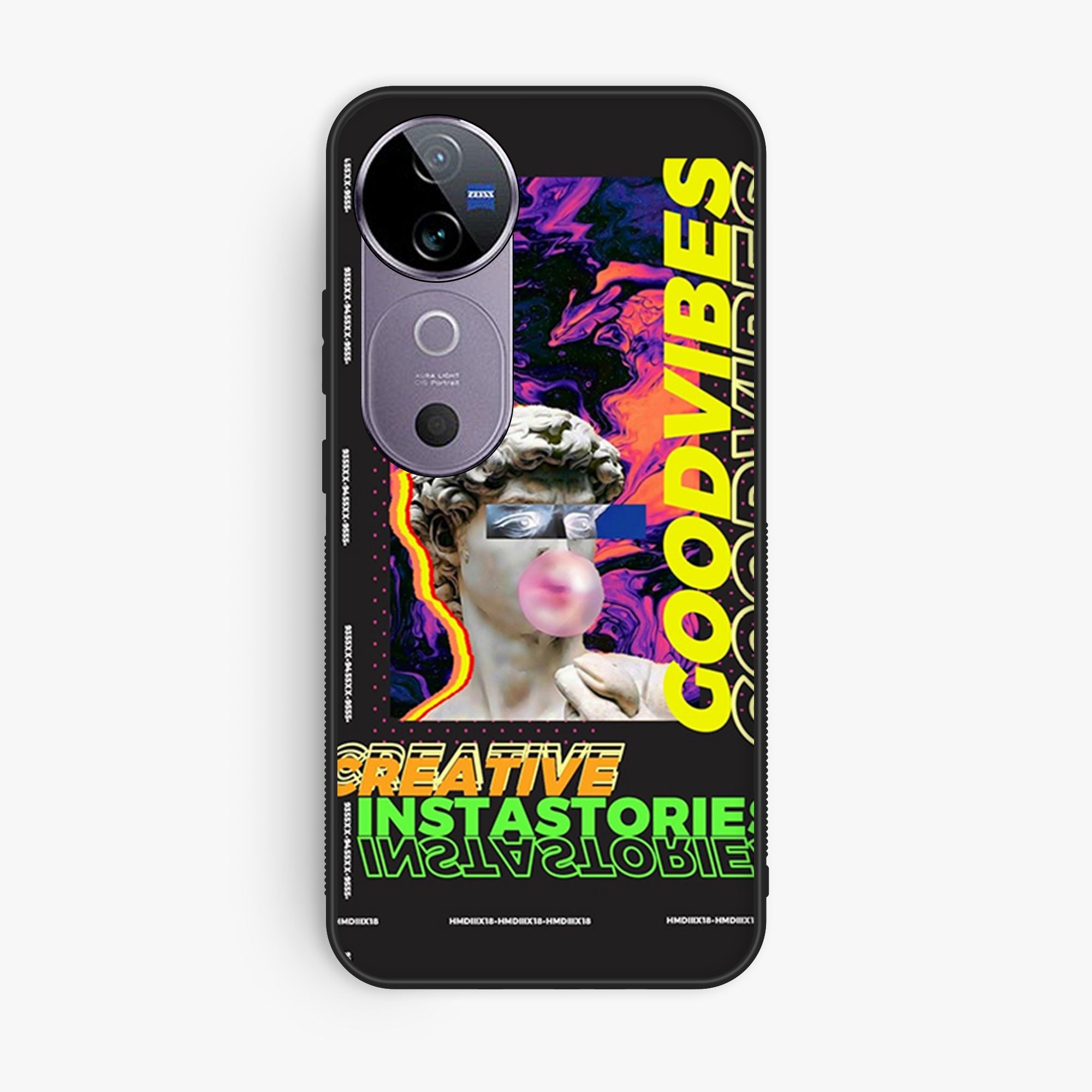 Vivo V40 Design 075 Premium Glossy Phone Case