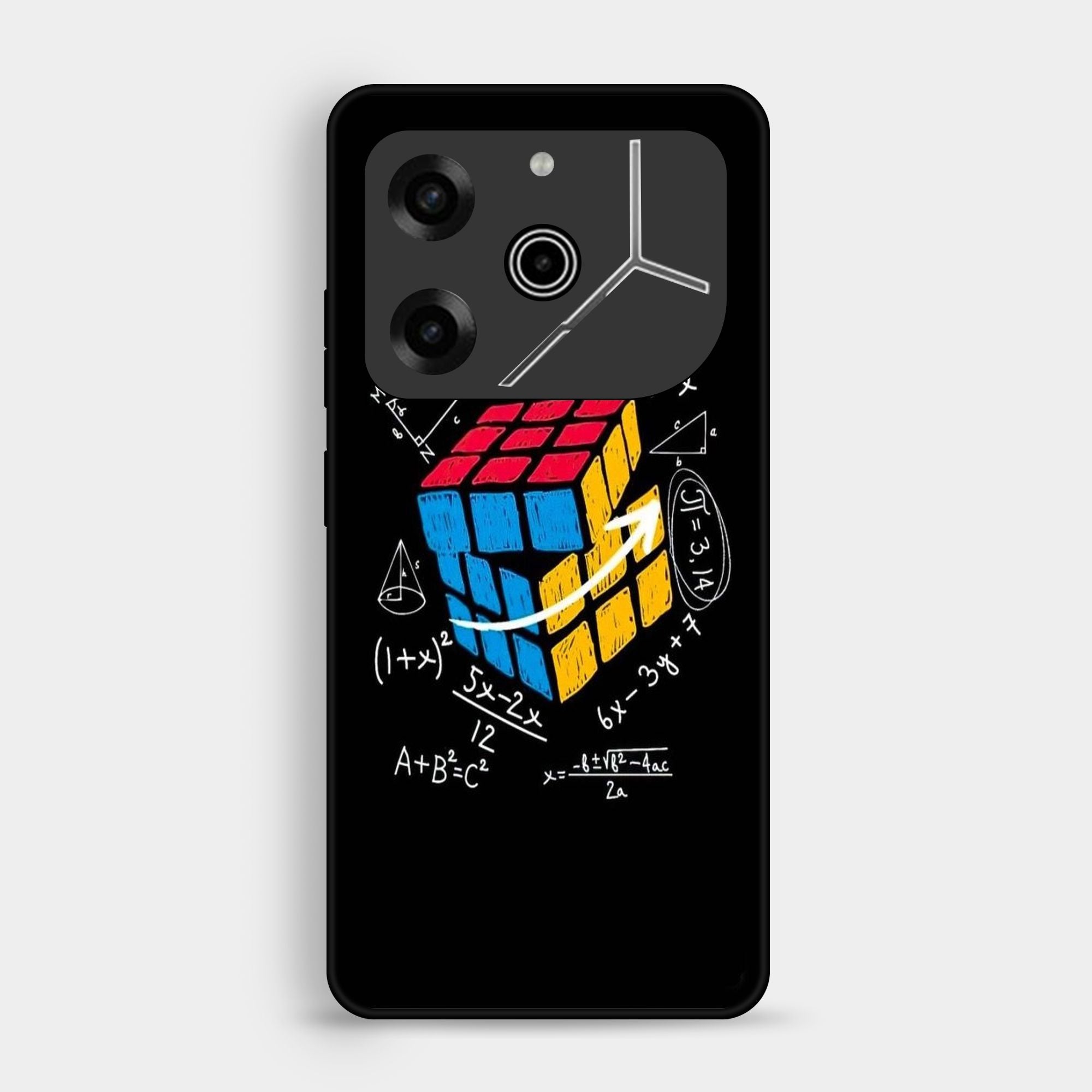 Tecno Pova 6 Pro - A Black Shirt With Rub - Premium Glossy Phone Case