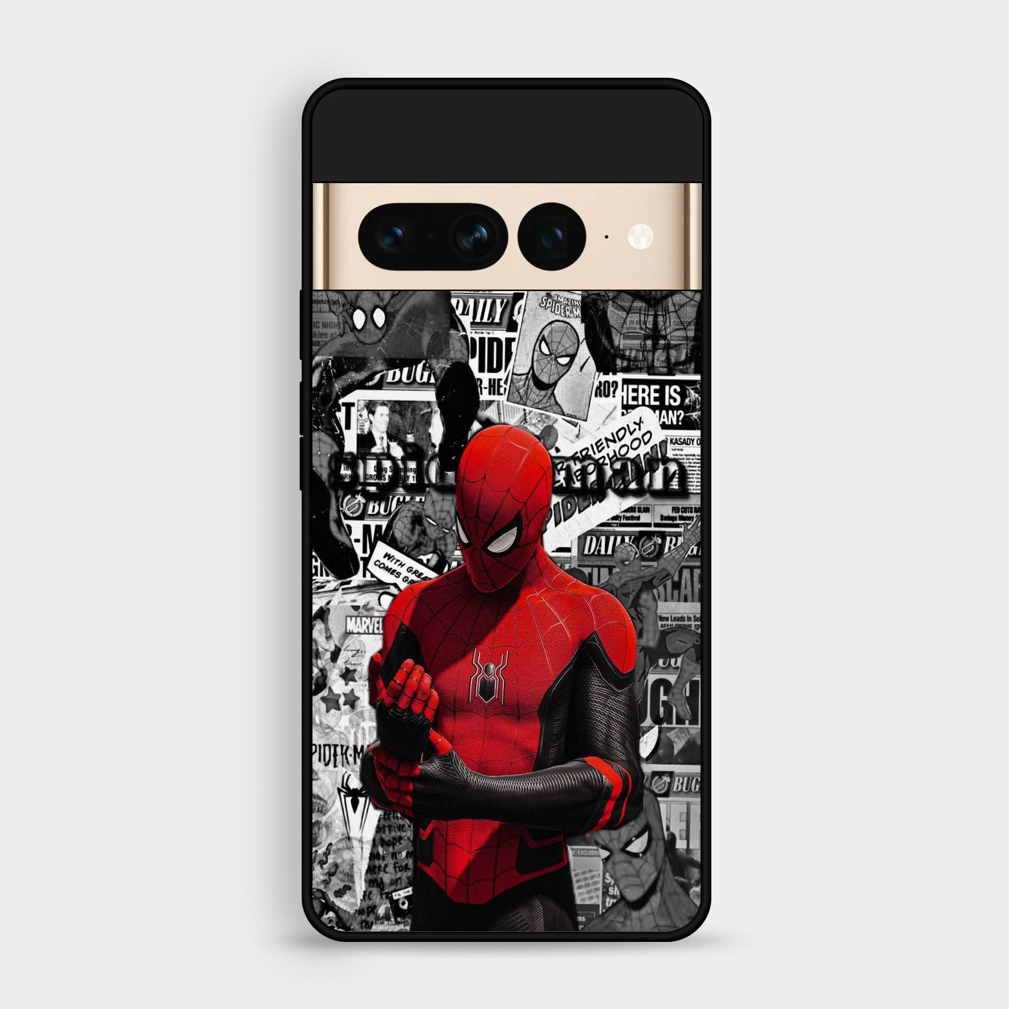 Google Pixel 7 Pro - Spiderman Wallpapers - Premium Glossy Phone Case