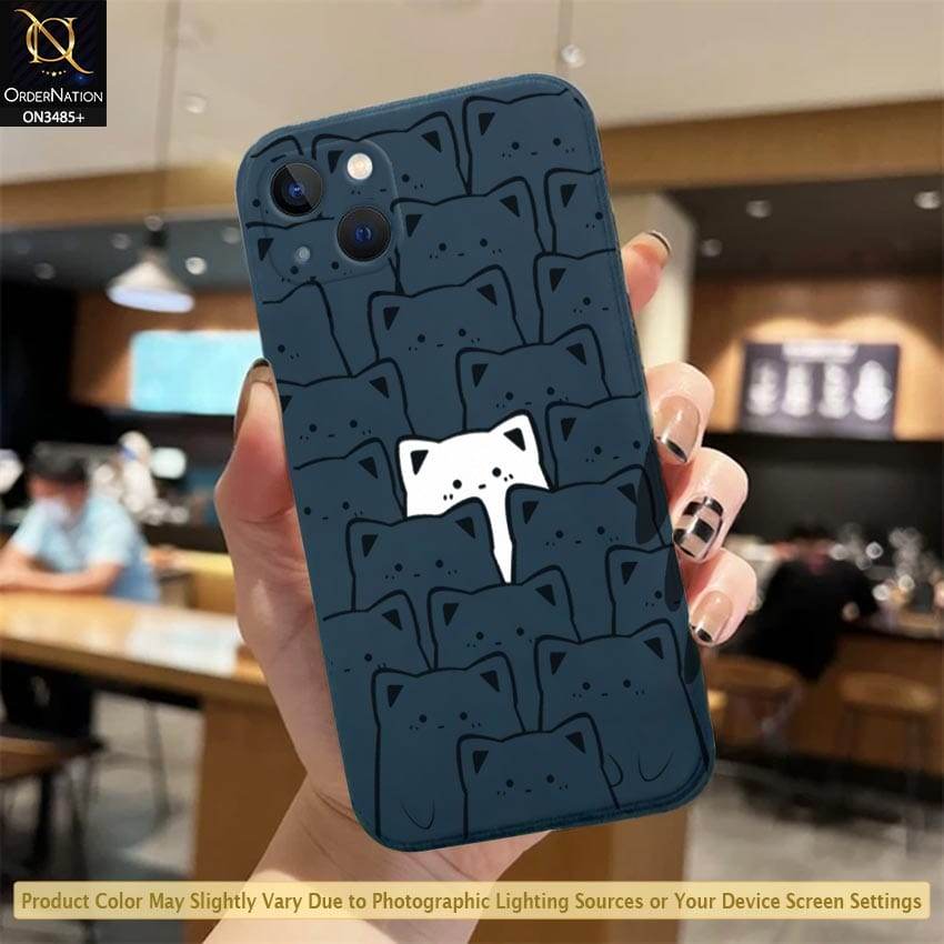 iPhone 13 Cover - ONation Be Different Series - HQ Liquid Silicone Elegant Colors Camera Protection Soft Case - Futurestore.pk