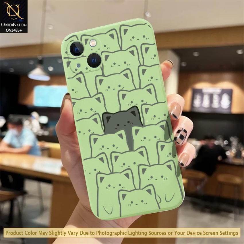 iPhone 13 Cover - ONation Be Different Series - HQ Liquid Silicone Elegant Colors Camera Protection Soft Case - Futurestore.pk