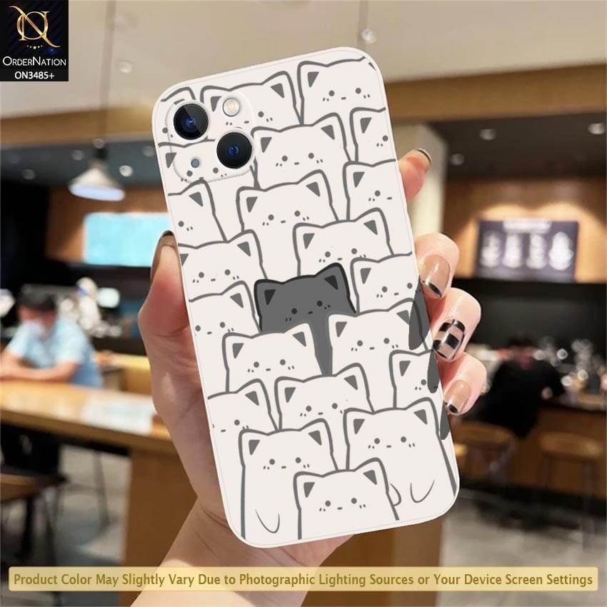 iPhone 13 Cover - ONation Be Different Series - HQ Liquid Silicone Elegant Colors Camera Protection Soft Case - Futurestore.pk