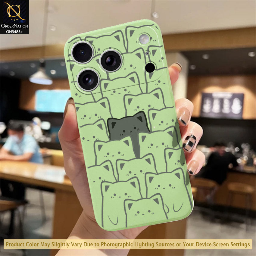 iPhone 17 Pro Max Cover - ONation Be Different Series - HQ Liquid Silicone Elegant Colors Camera Protection Soft Case