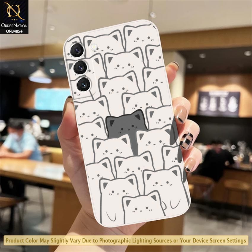 Samsung Galaxy S21 FE 5G Cover - ONation Be Different Series - HQ Liquid Silicone Elegant Colors Camera Protection Soft Case