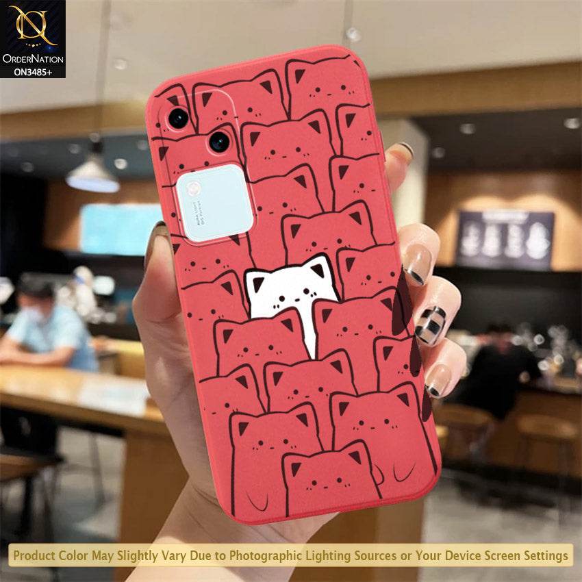 Vivo V30 Cover - ONation Be Different Series - HQ Liquid Silicone Elegant Colors Camera Protection Soft Case - Futurestore.pk