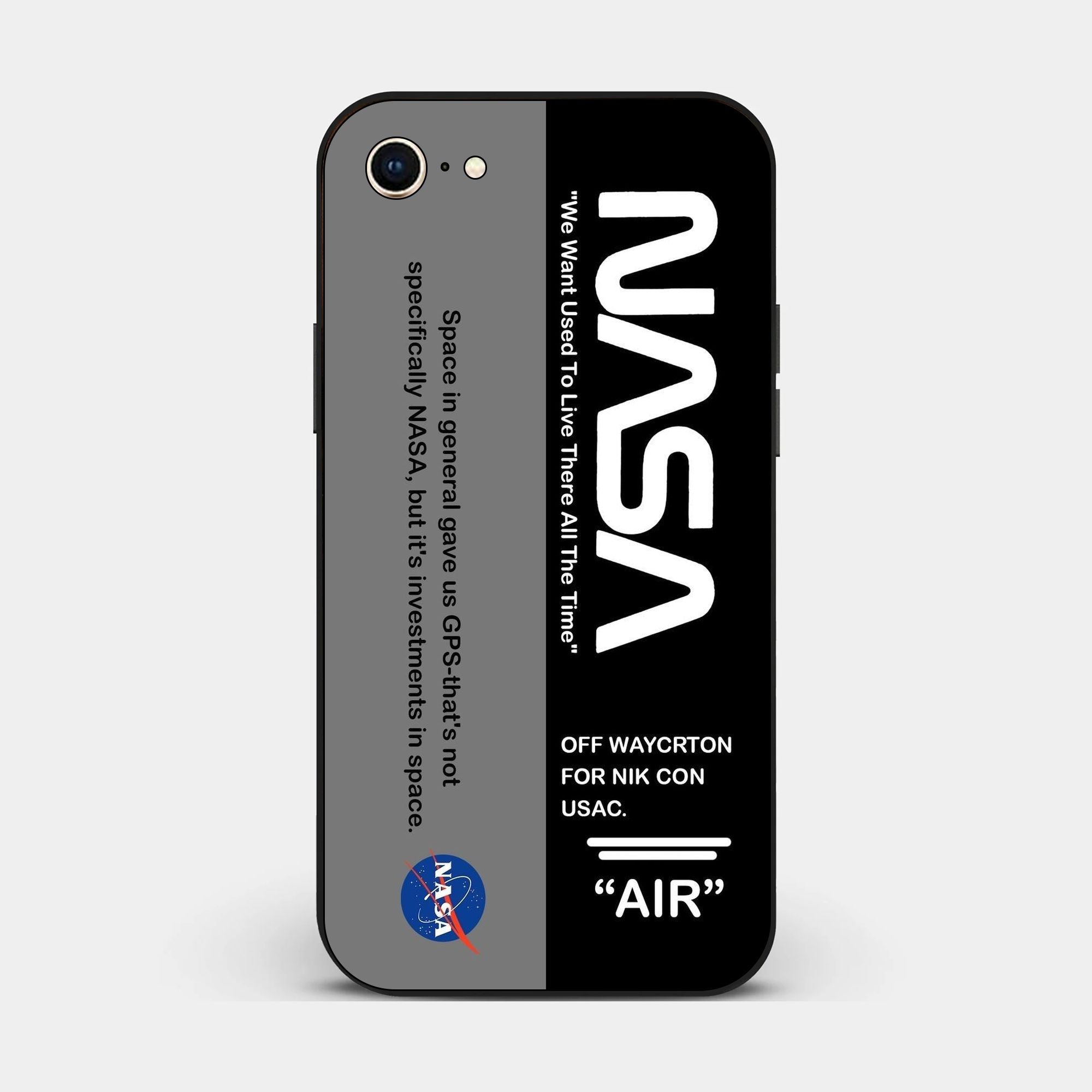 iPhone 8 - The Nasa Logo And - Premium Glossy Phone Case