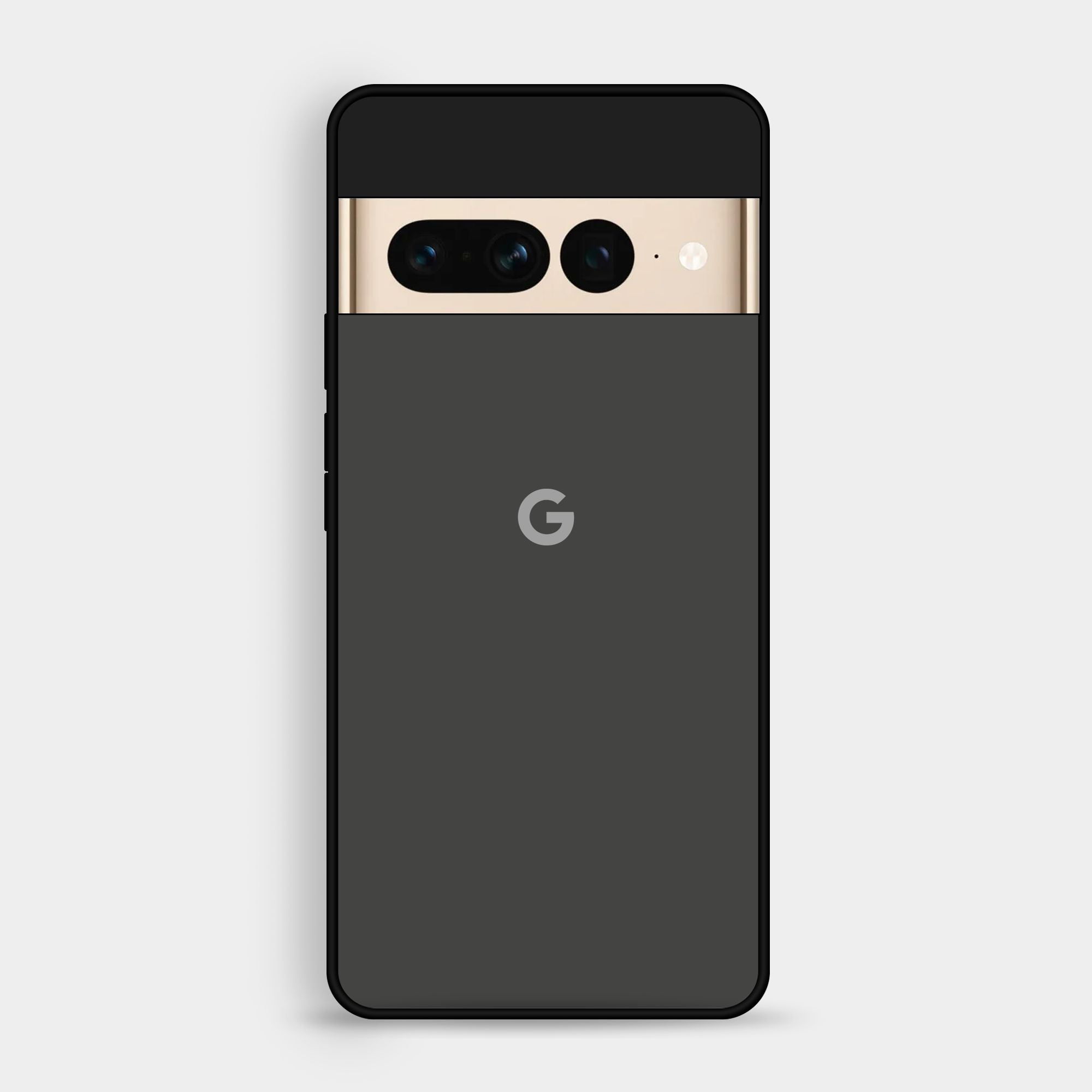 Google Pixel Google Pixel 7 Pro Dark Gray Pixel Logo Premium Glossy Phone Case