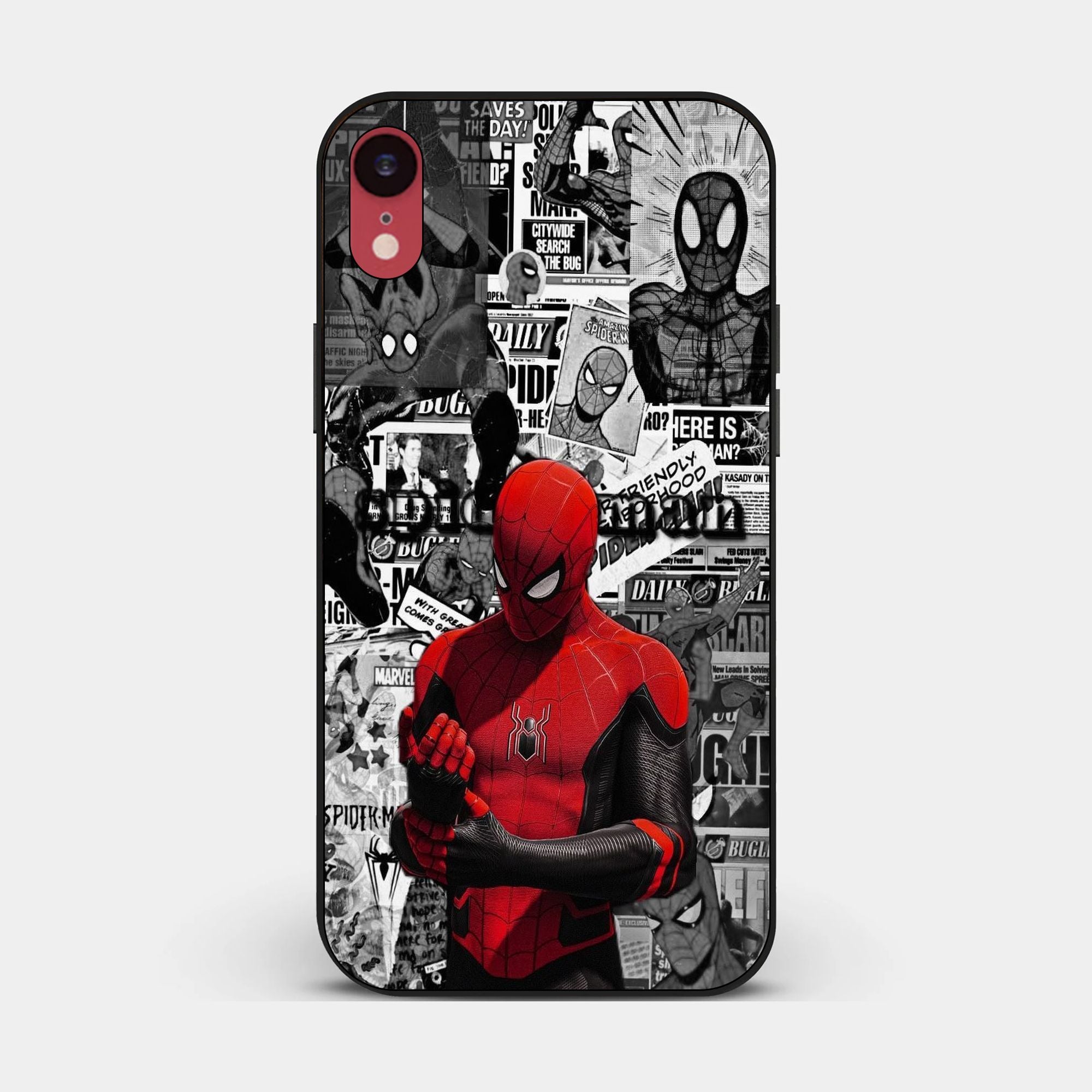 iPhone XR - Spiderman Wallpapers - Premium Glossy Phone Case
