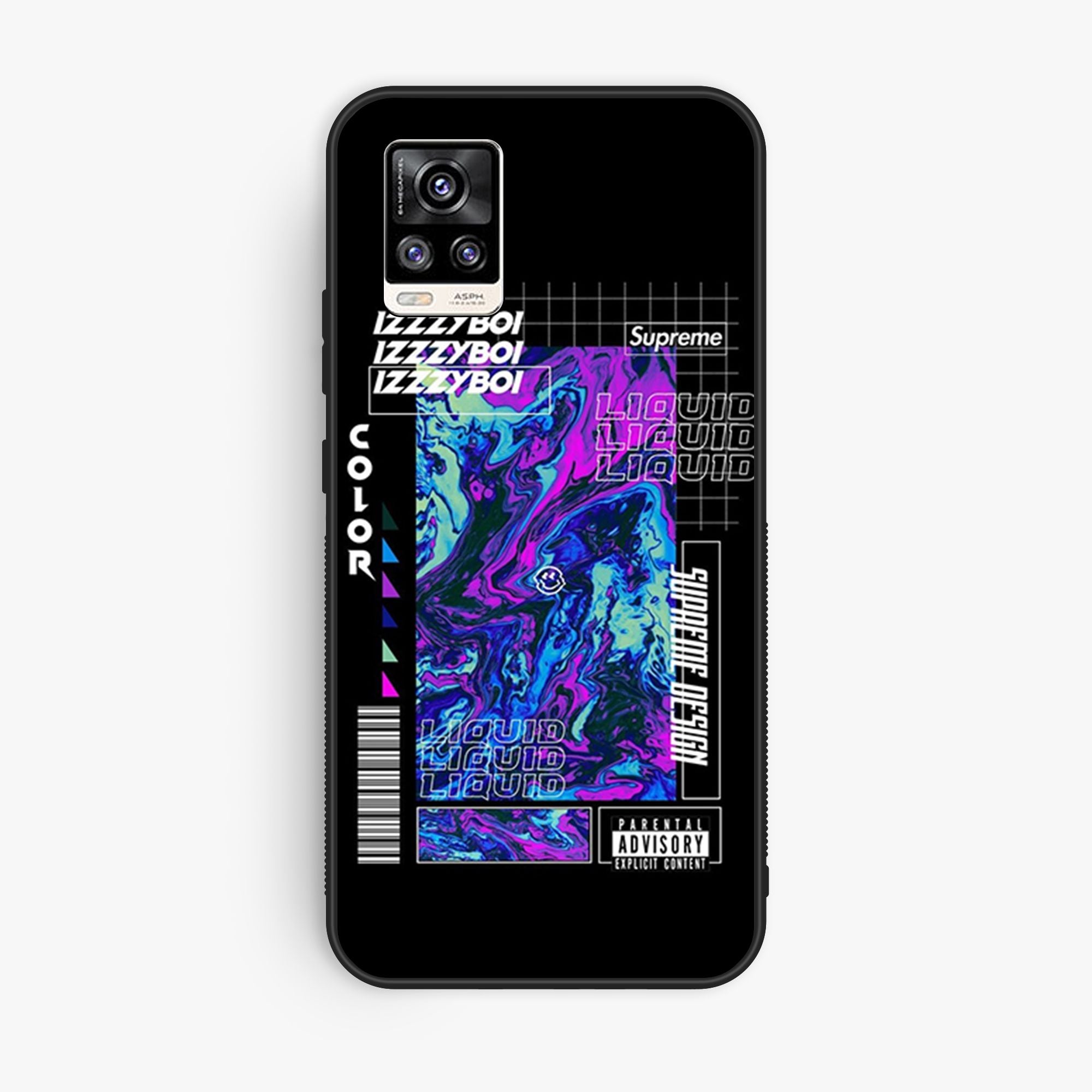 Vivo V20 Design 086 Premium Glossy Phone Case
