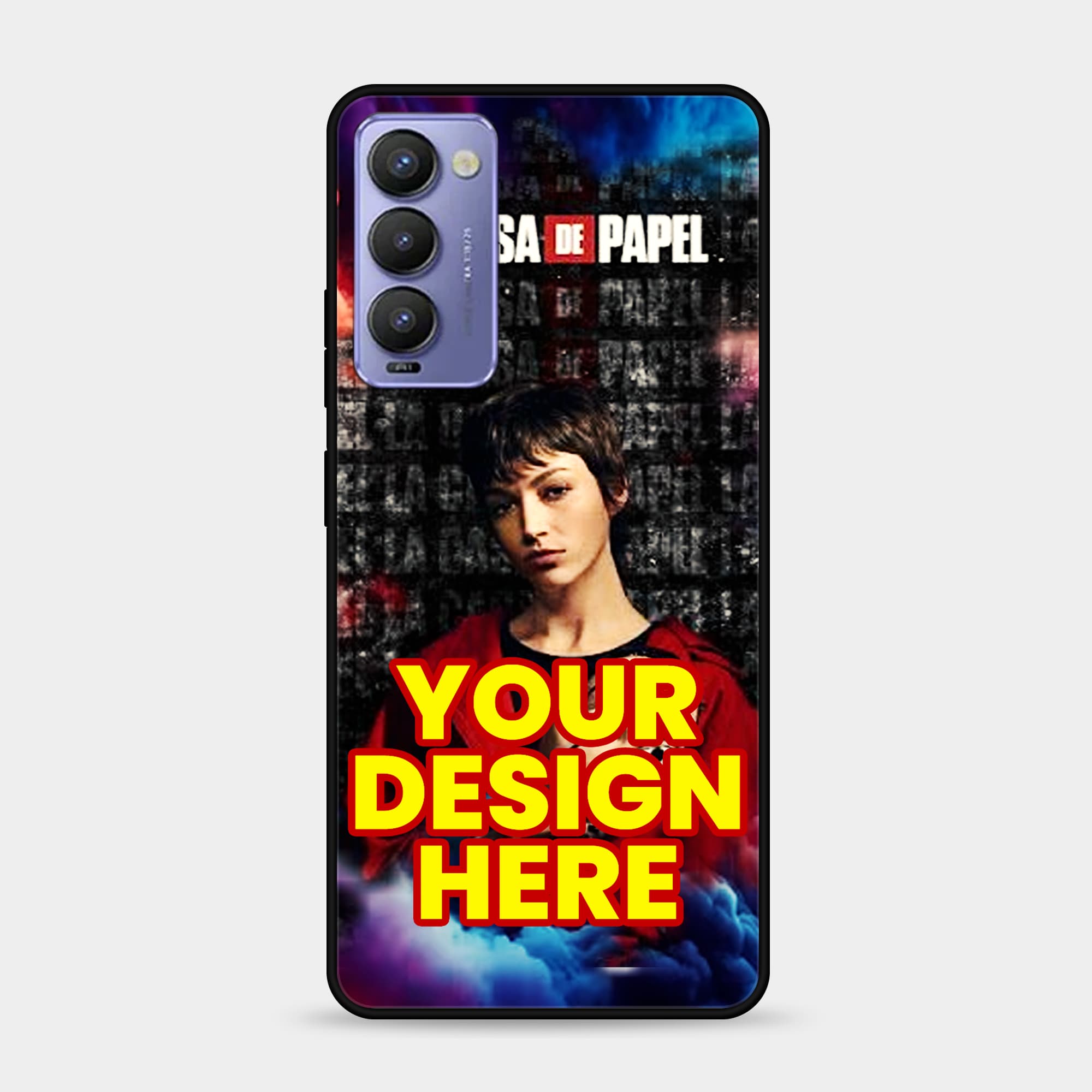 Tecno Camon 18p Customized Own Premium Glossy Phone Case