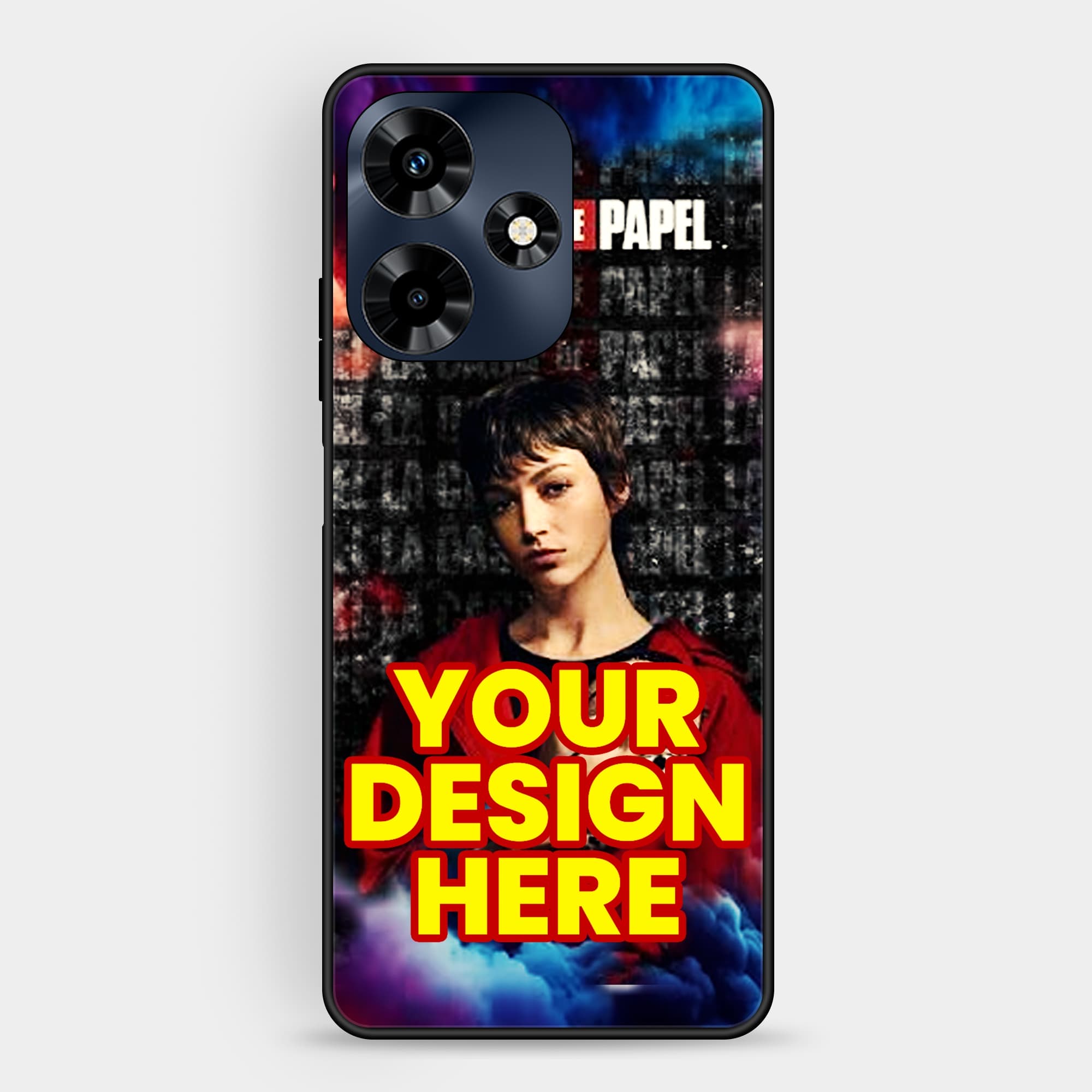 Infinix Hot 30 Customized Own Premium Glossy Phone Case