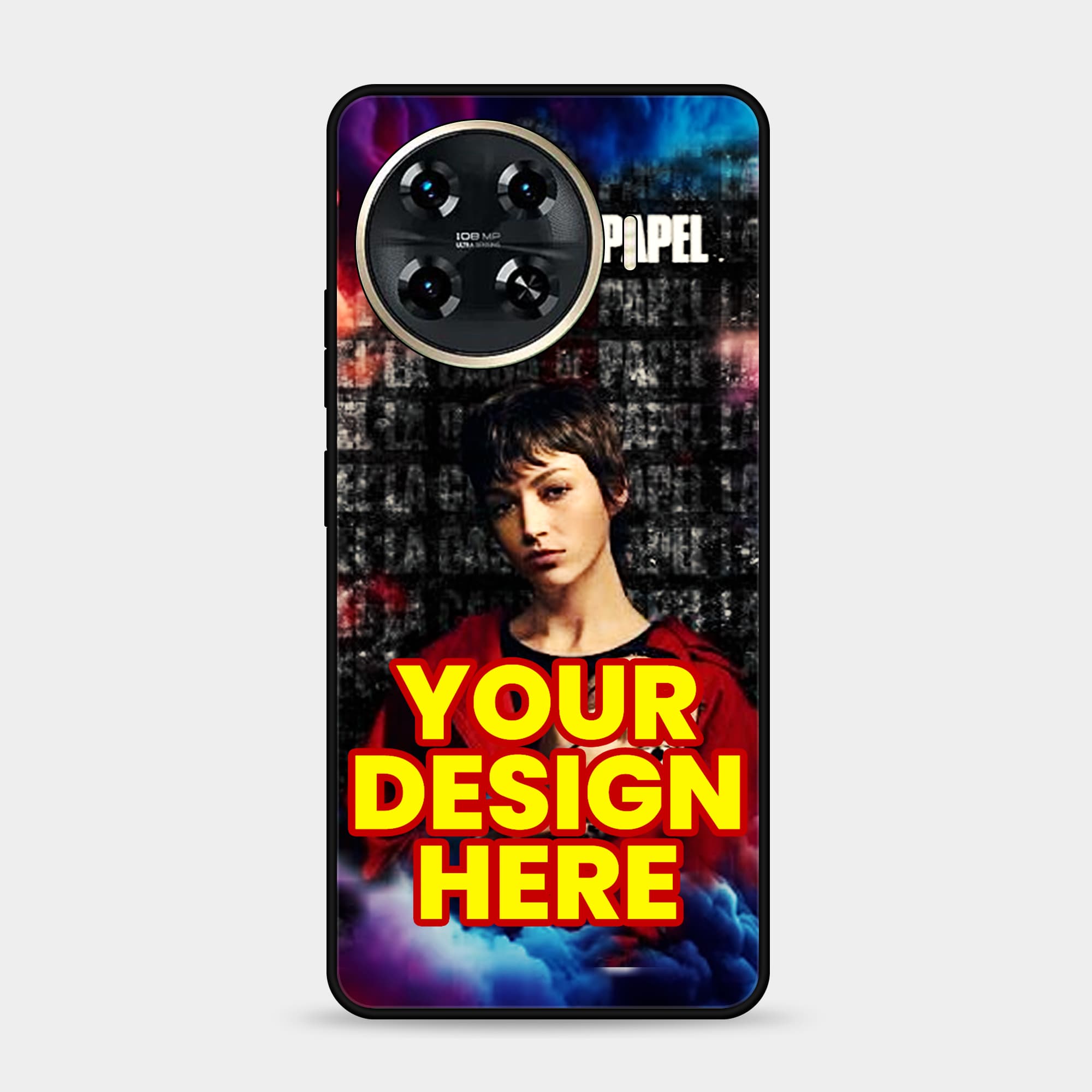 Tecno Spark 20 Pro Plus Customized Own Premium Glossy Phone Case