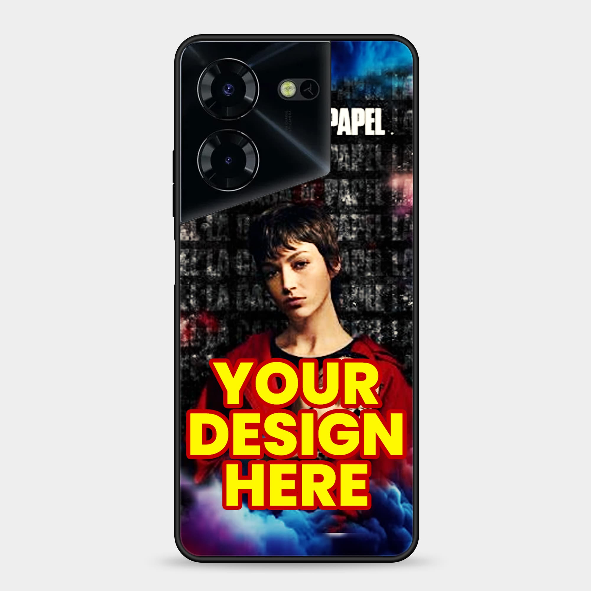 Tecno Pova 5 Pro Customized Own Premium Glossy Phone Case