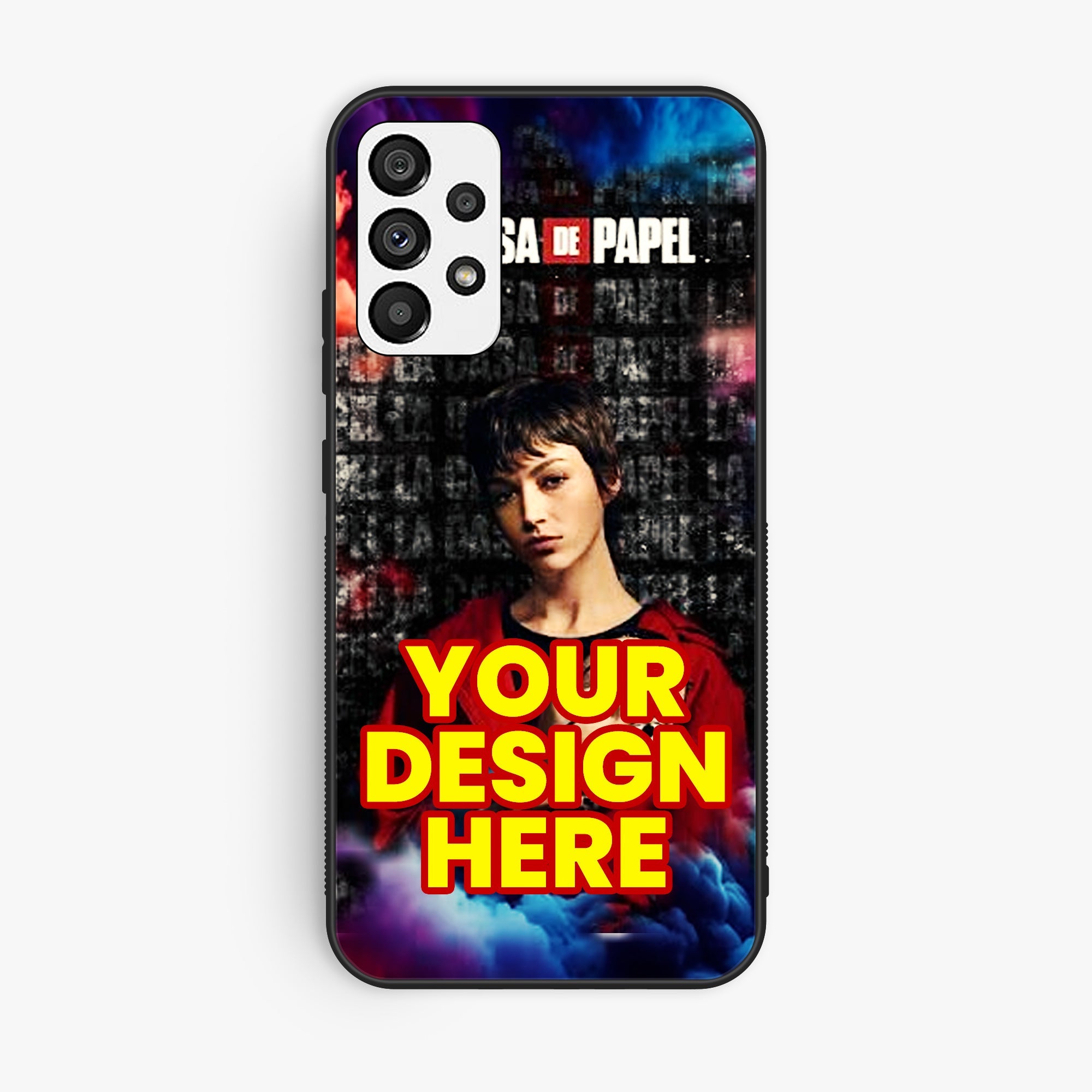 Samsung Galaxy A74 Customized Own Premium Glossy Phone Case