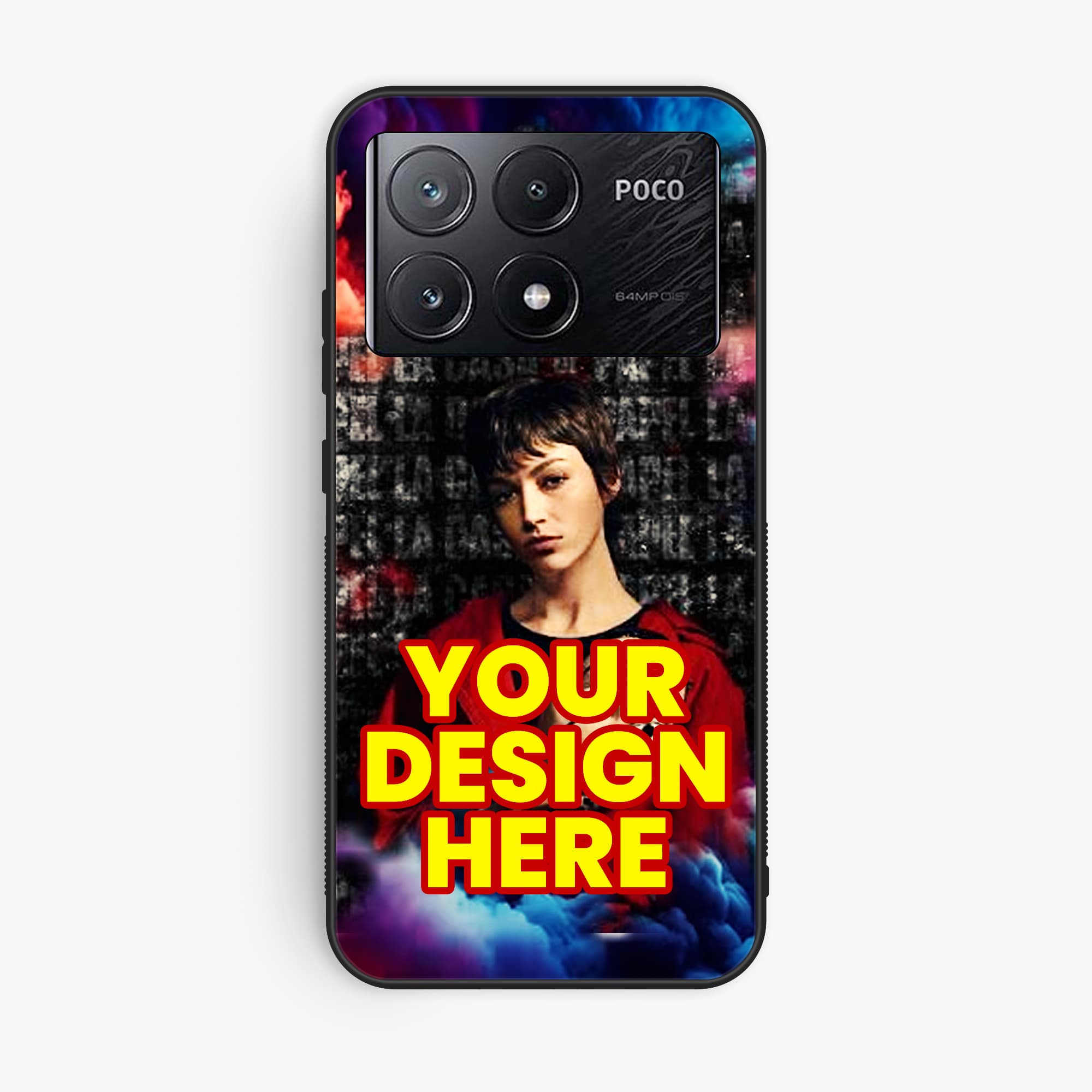Xiaomi Poco X6 Pro 5G Customized Own Premium Glossy Phone Case