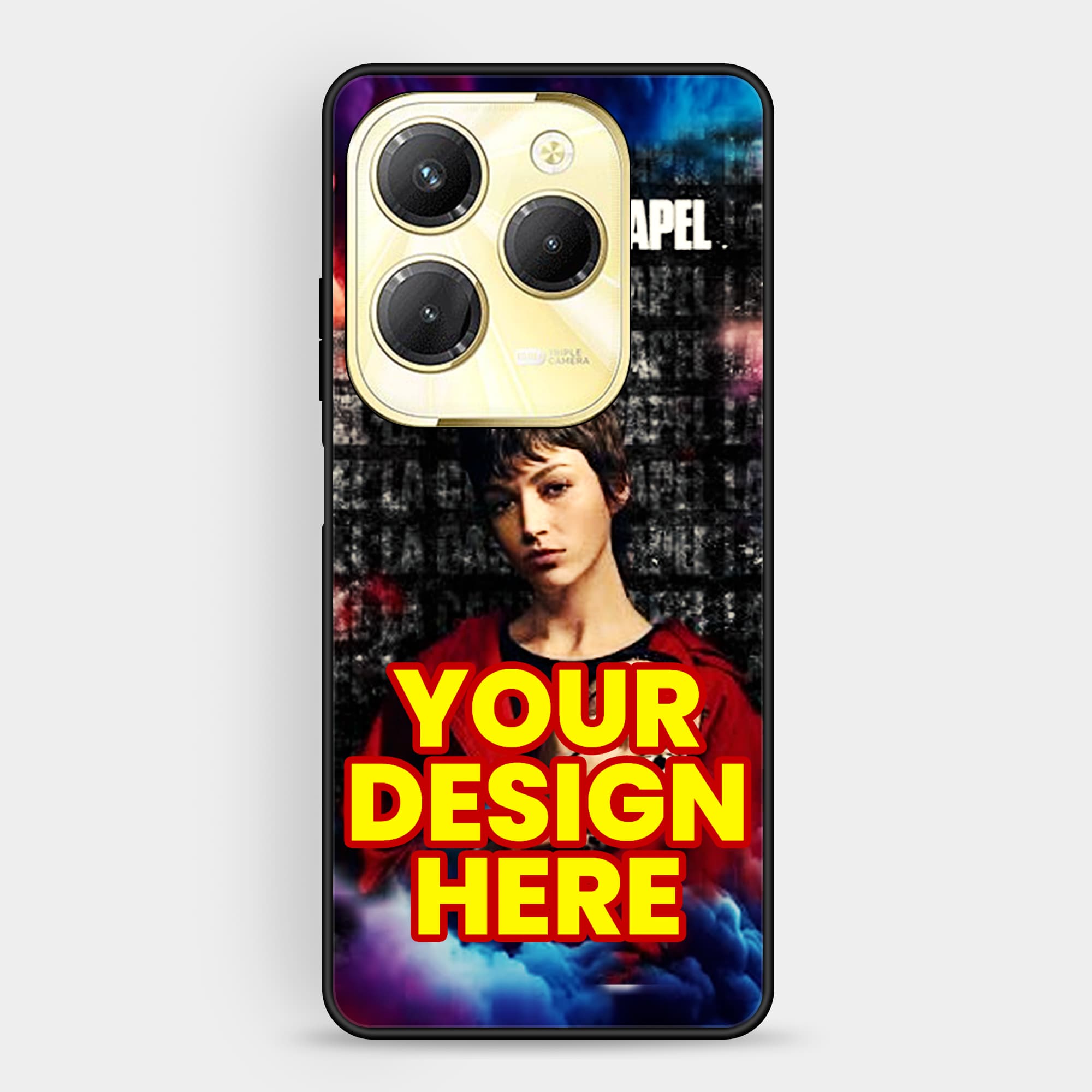 Infinix Hot 40 Customized Own Premium Glossy Phone Case