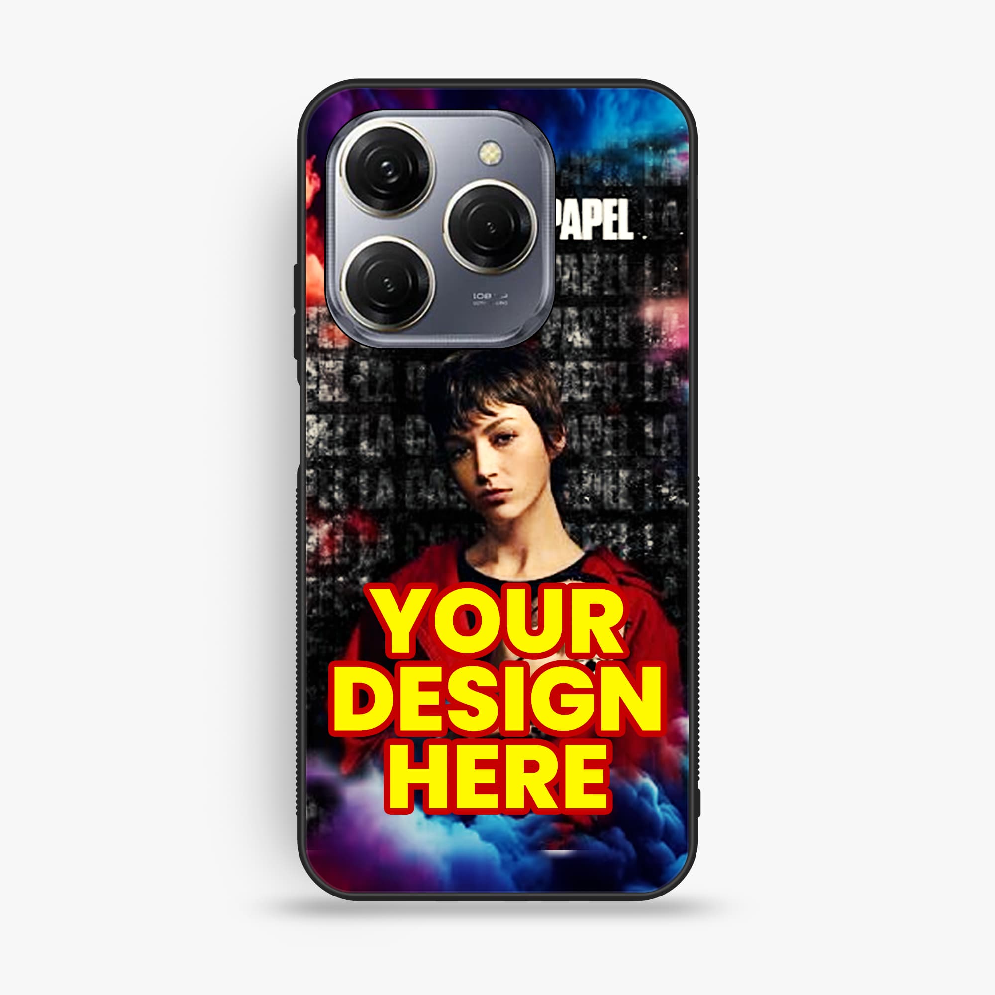 Tecno Spark 20 Pro Customized Own Premium Glossy Phone Case