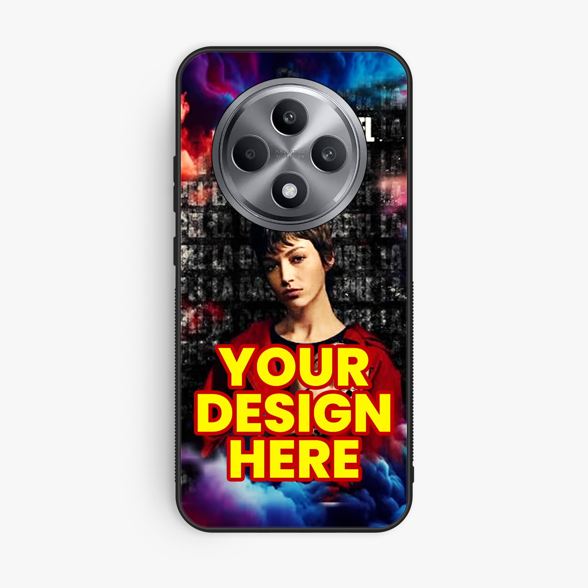 Oppo Reno 12F 4G Customized Own Premium Glossy Phone Case