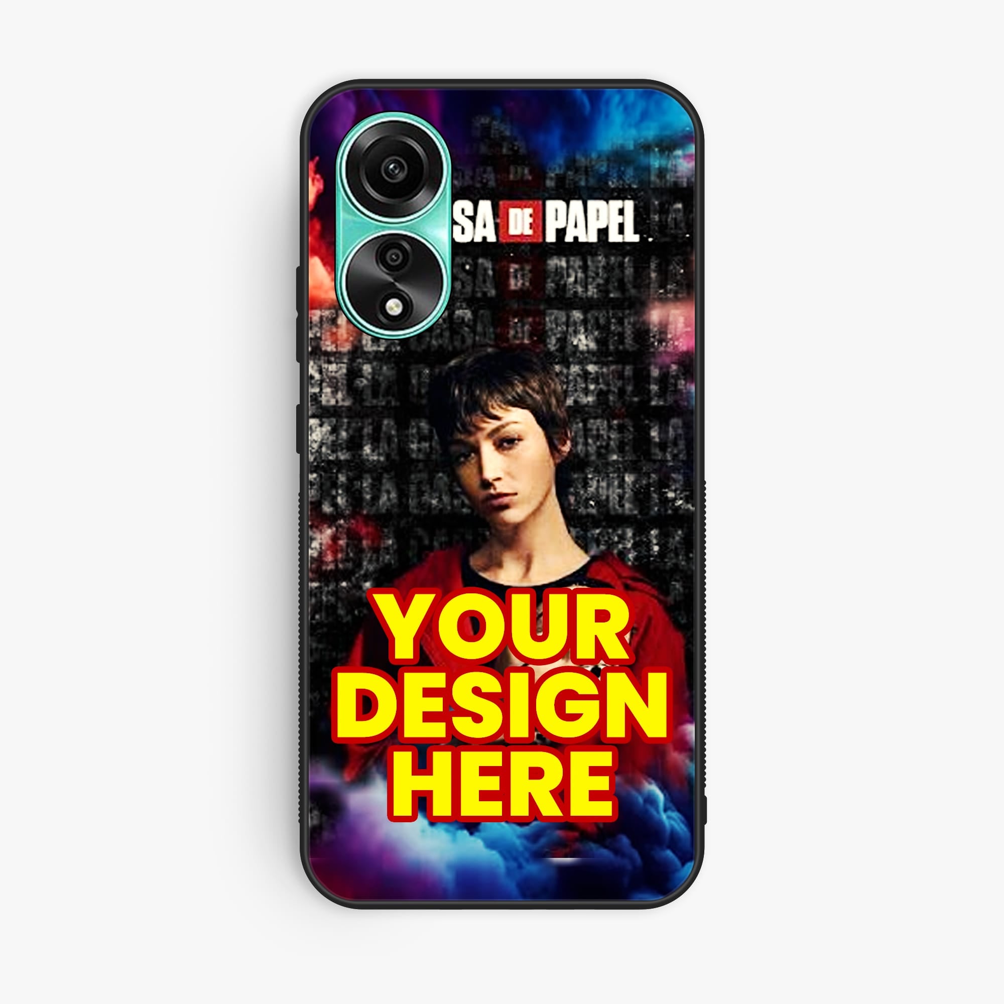 Oppo A78 4G Customized Own Premium Glossy Phone Case