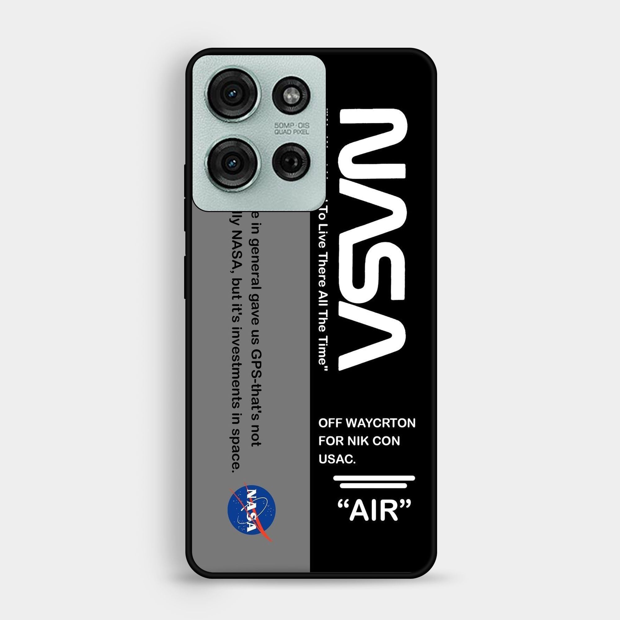 Motorola Moto G75 - The Nasa Logo And - Premium Glossy Phone Case