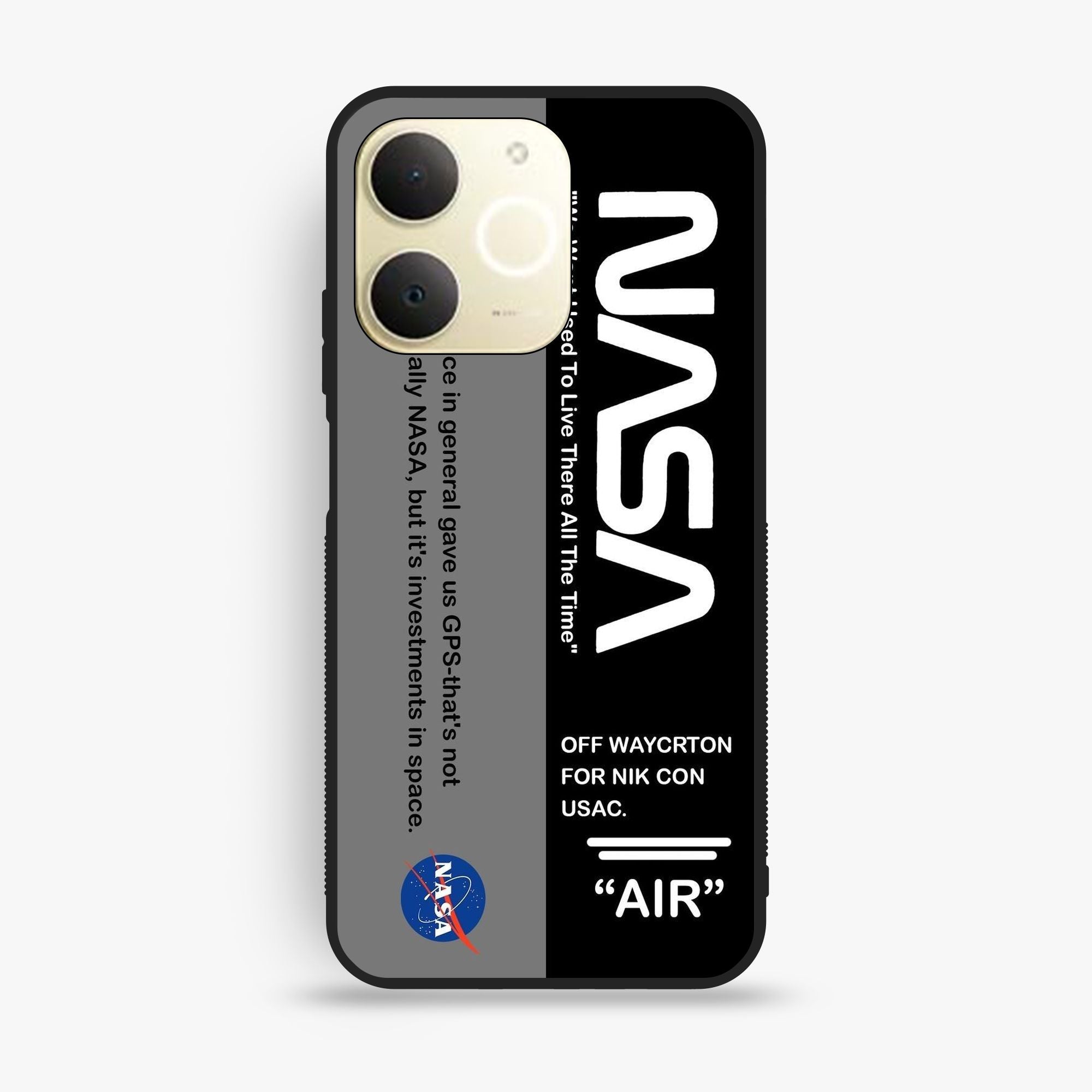 Realme Note 70 - The Nasa Logo And - Premium Glossy Phone Case