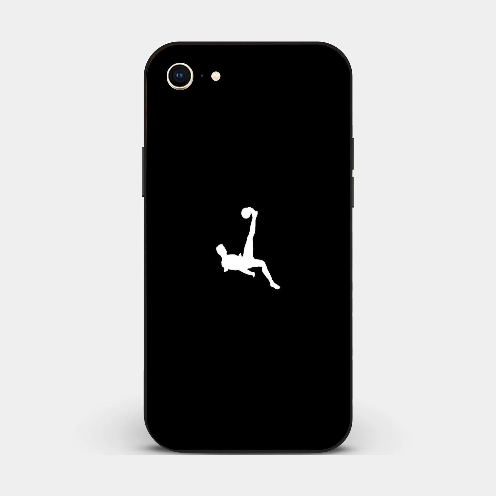 iPhone 8 - A Silhouette Of Man Doing - Premium Glossy Phone Case