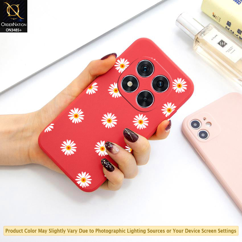 Xiaomi Redmi Note 14 Pro Plus 5G Cover - ONation Daisy Series - HQ Liquid Silicone Elegant Colors Camera Protection Soft Case