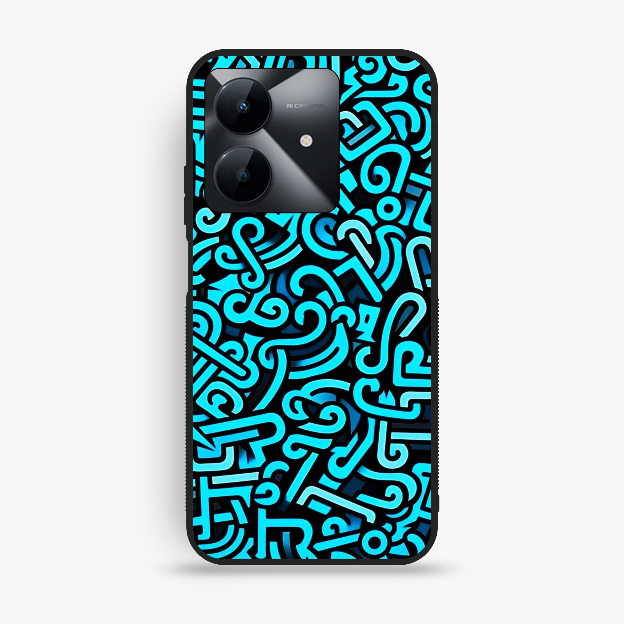 Realme Note 60x - Design 045 - Premium Glossy Phone Case