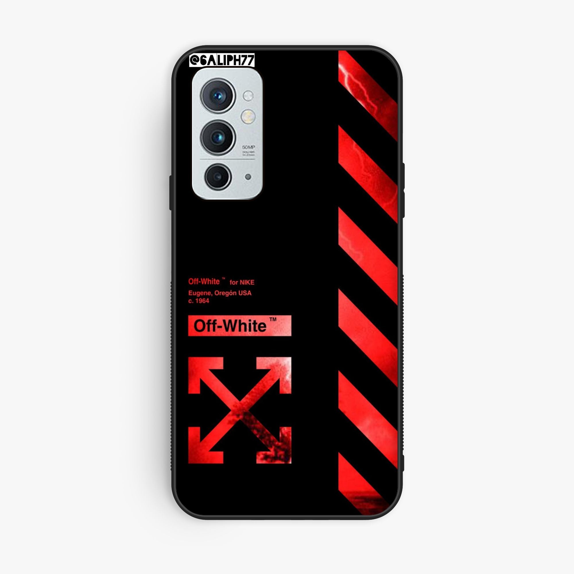 OnePlus 9RT 5G - Off - White X - Premium Glossy Phone Case