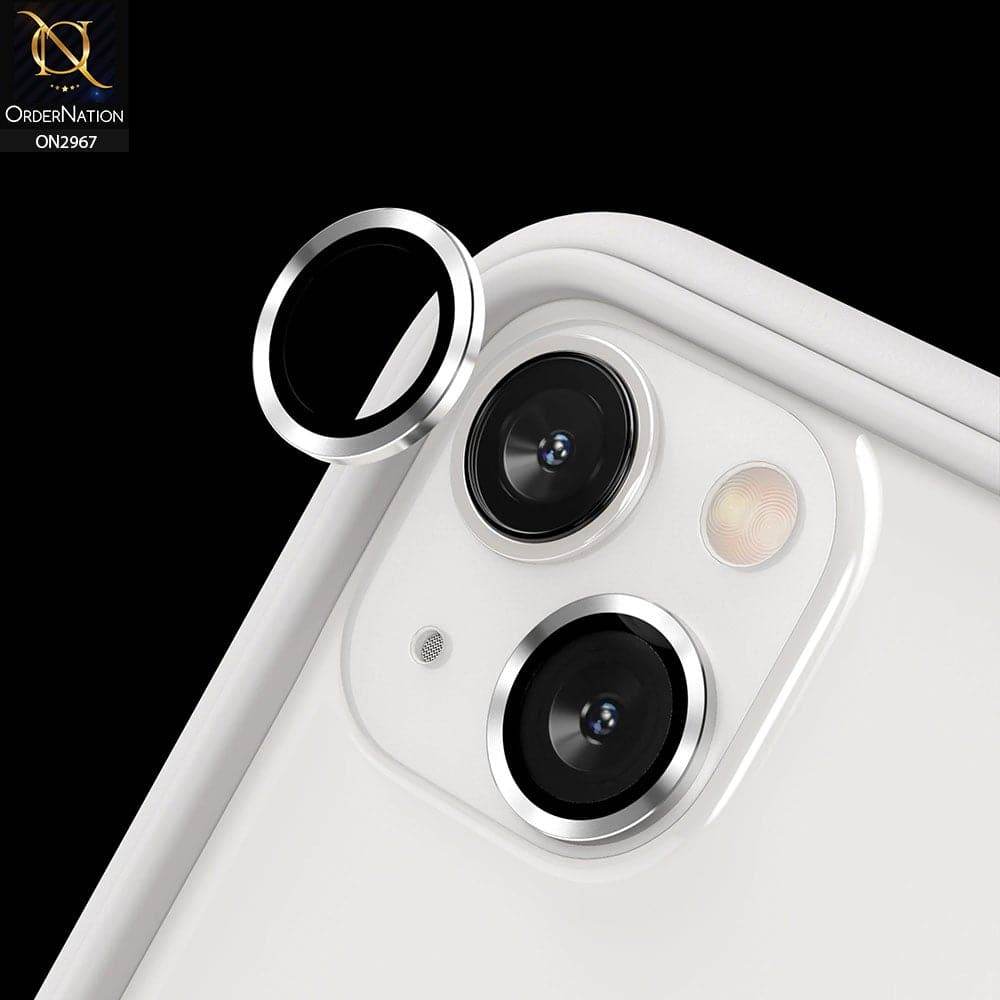 iPhone 13 Protector - Metal Ring Camera Glass Protector - Futurestore.pk
