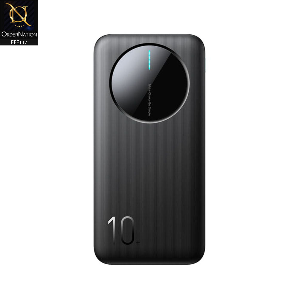 Joyroom JR-PBF12 2.4A LED Power Bank 22.5W 10000mAh - (Black)