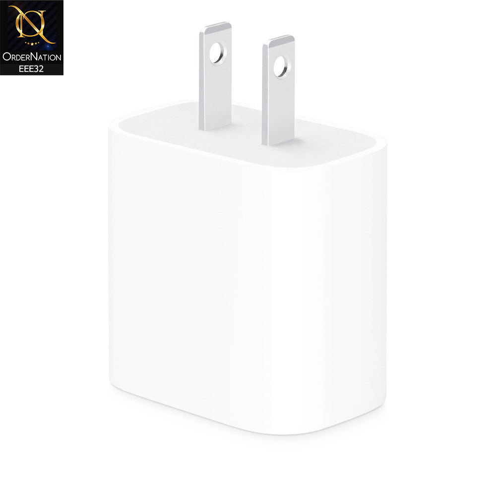 White - 25W USB-C Power Adapter