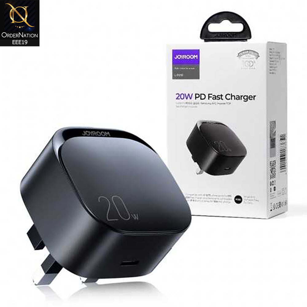 Black - Joyroom L-P210 20W PD Fast Charger