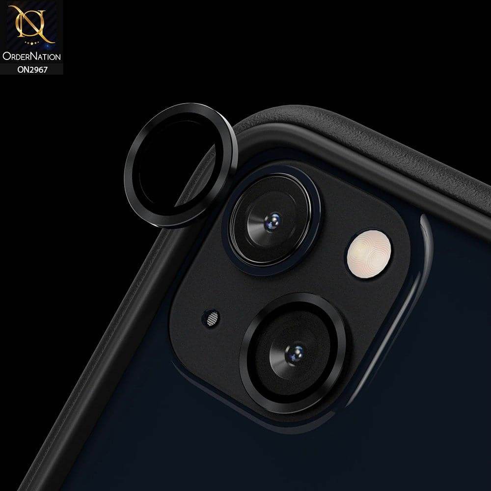 iPhone 13 Protector - Metal Ring Camera Glass Protector - Futurestore.pk