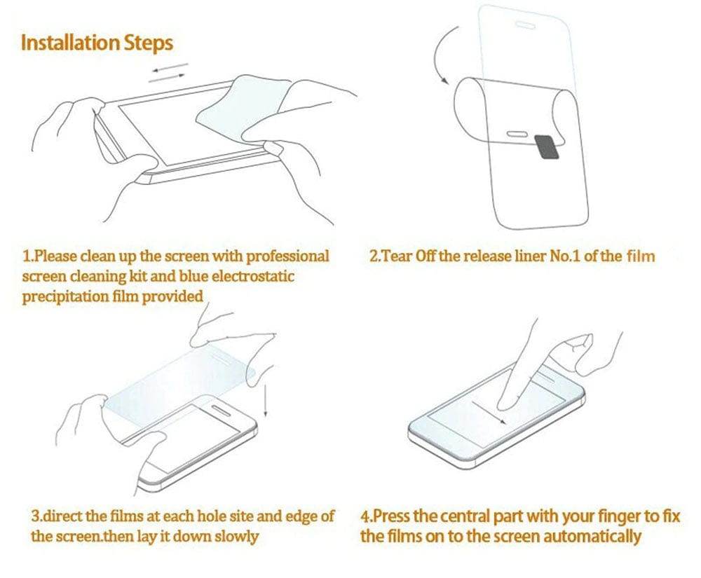 iPhone 13 Screen Protector - Silver - New Trendy Color Glass Tempered Screen Protector For iPhone - Futurestore.pk