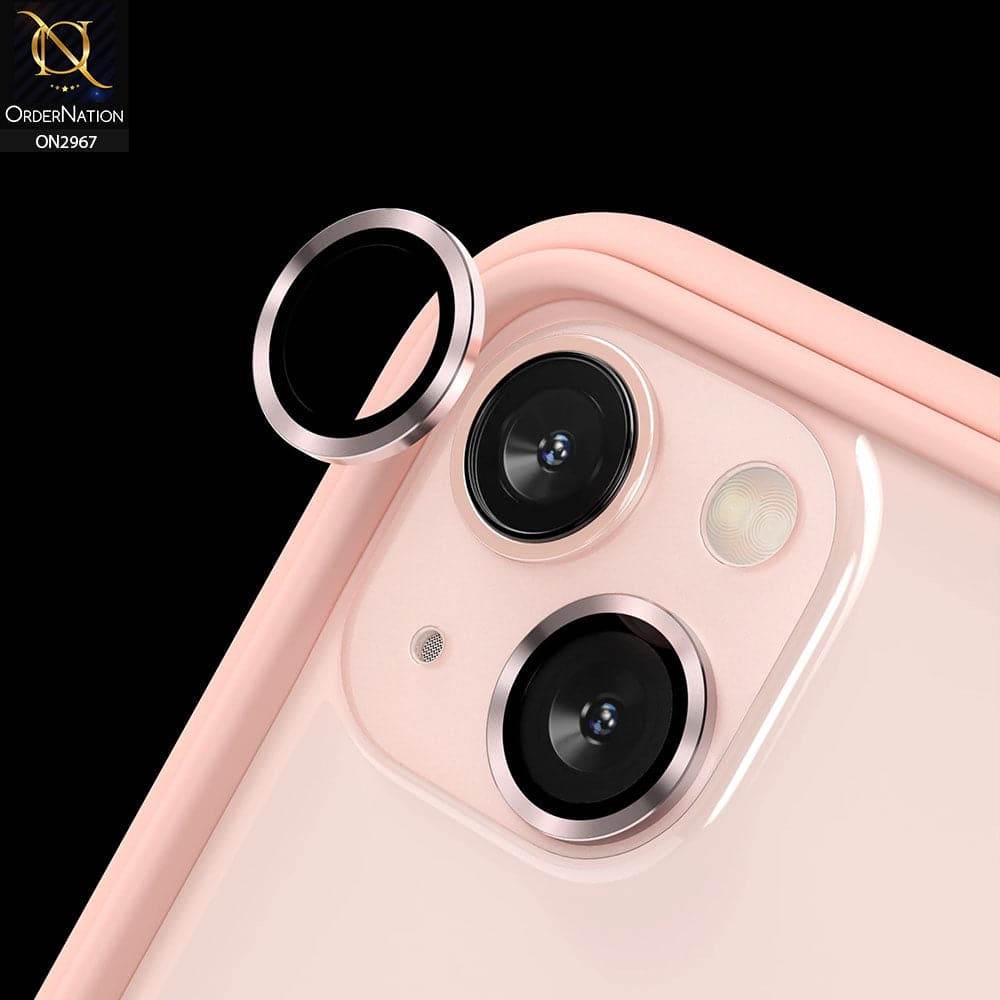 iPhone 13 Protector - Metal Ring Camera Glass Protector - Futurestore.pk