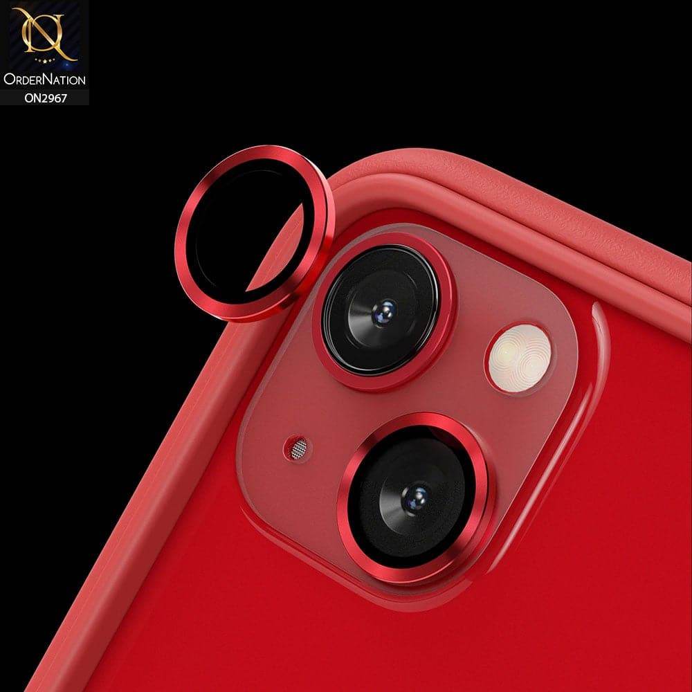 iPhone 13 Protector - Metal Ring Camera Glass Protector - Futurestore.pk