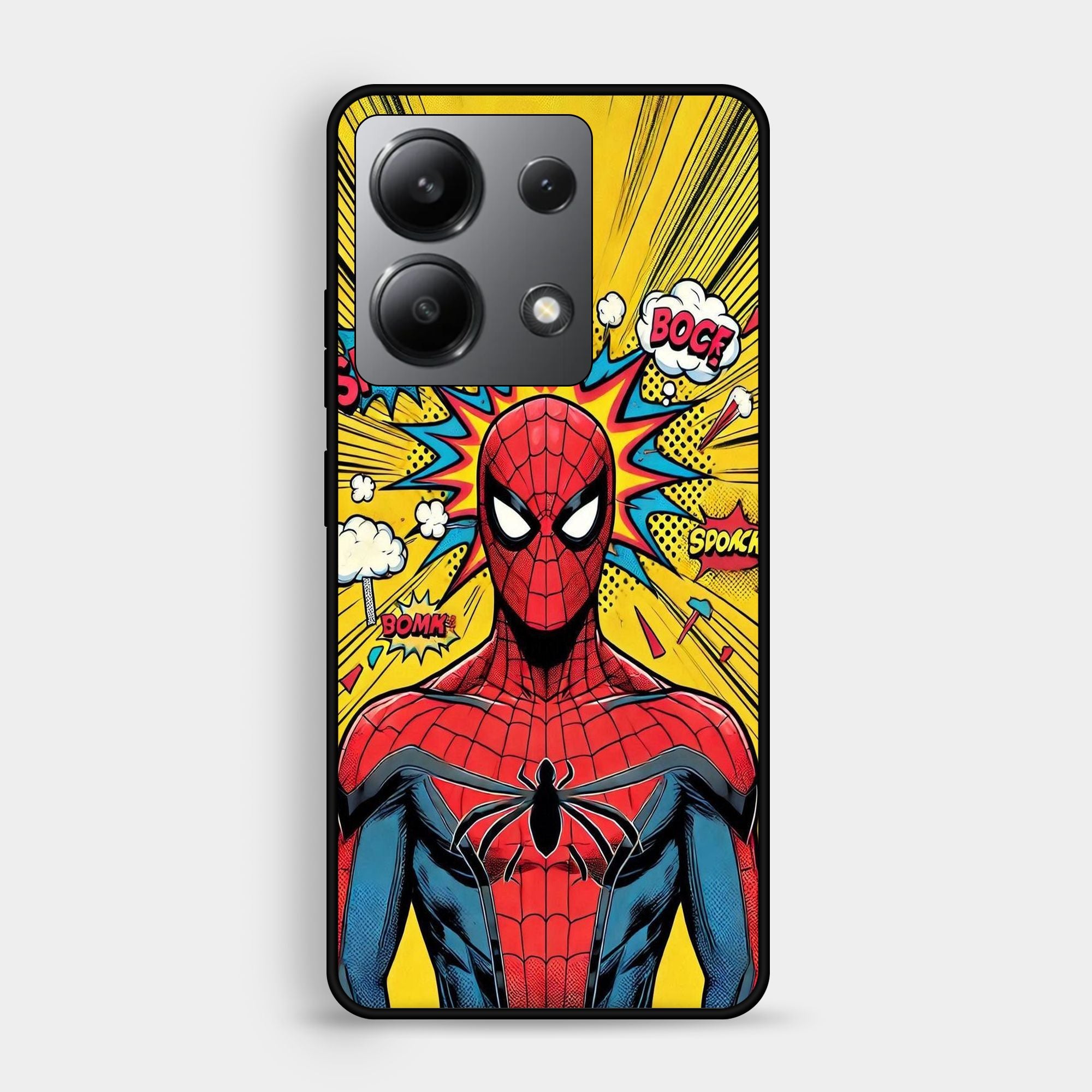Redmi Note 13 4G - Spider - Man By Mark - Premium Glossy Phone Case e1f2ea7a99843920a882b384877494af Mobile Phone Cases